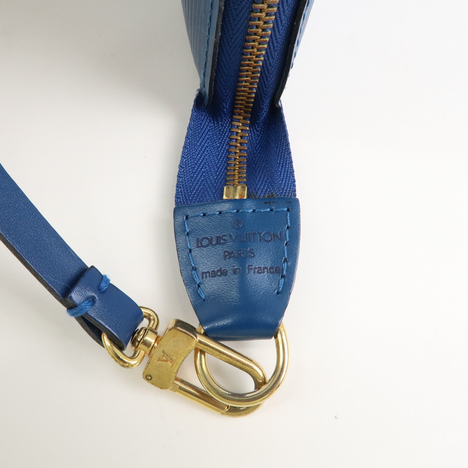 Louis Vuitton Epi Pochette Accessoires OldStyle Toledo Blue M52947 Used