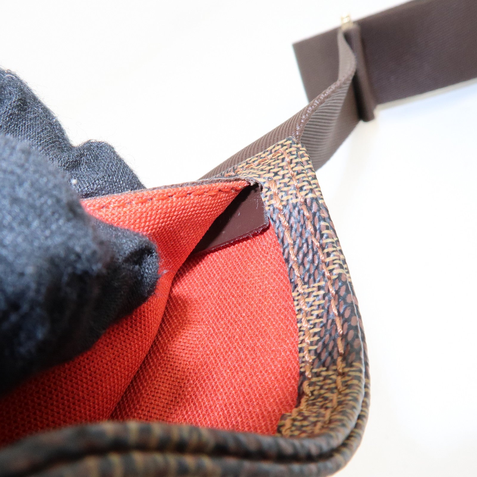 Louis Vuitton Damier Geronimos Body Bag Waist Bag N51994 Used