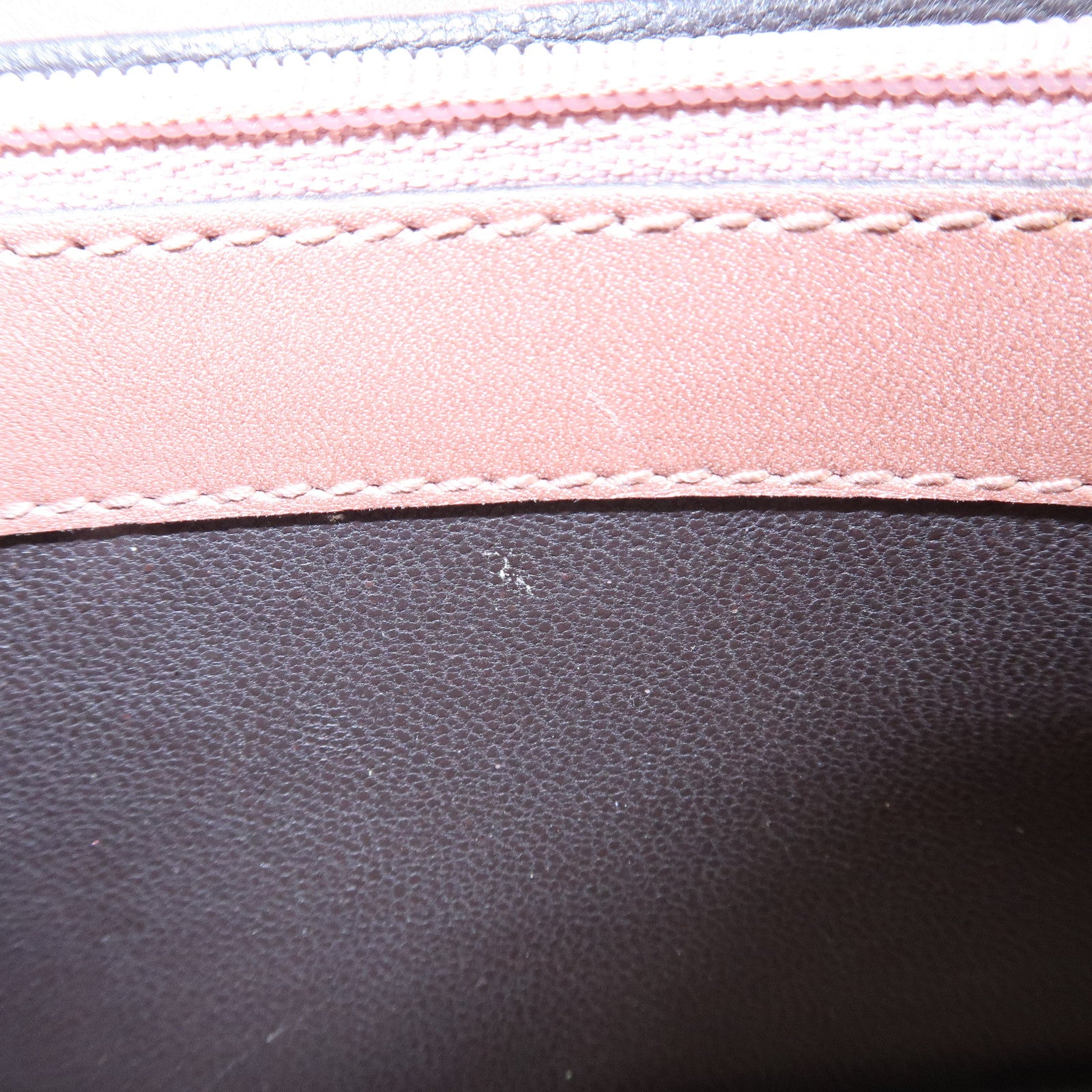 GUCCI Micro Guccissima Patent Leather Zippy Long Wallet 258406 Used