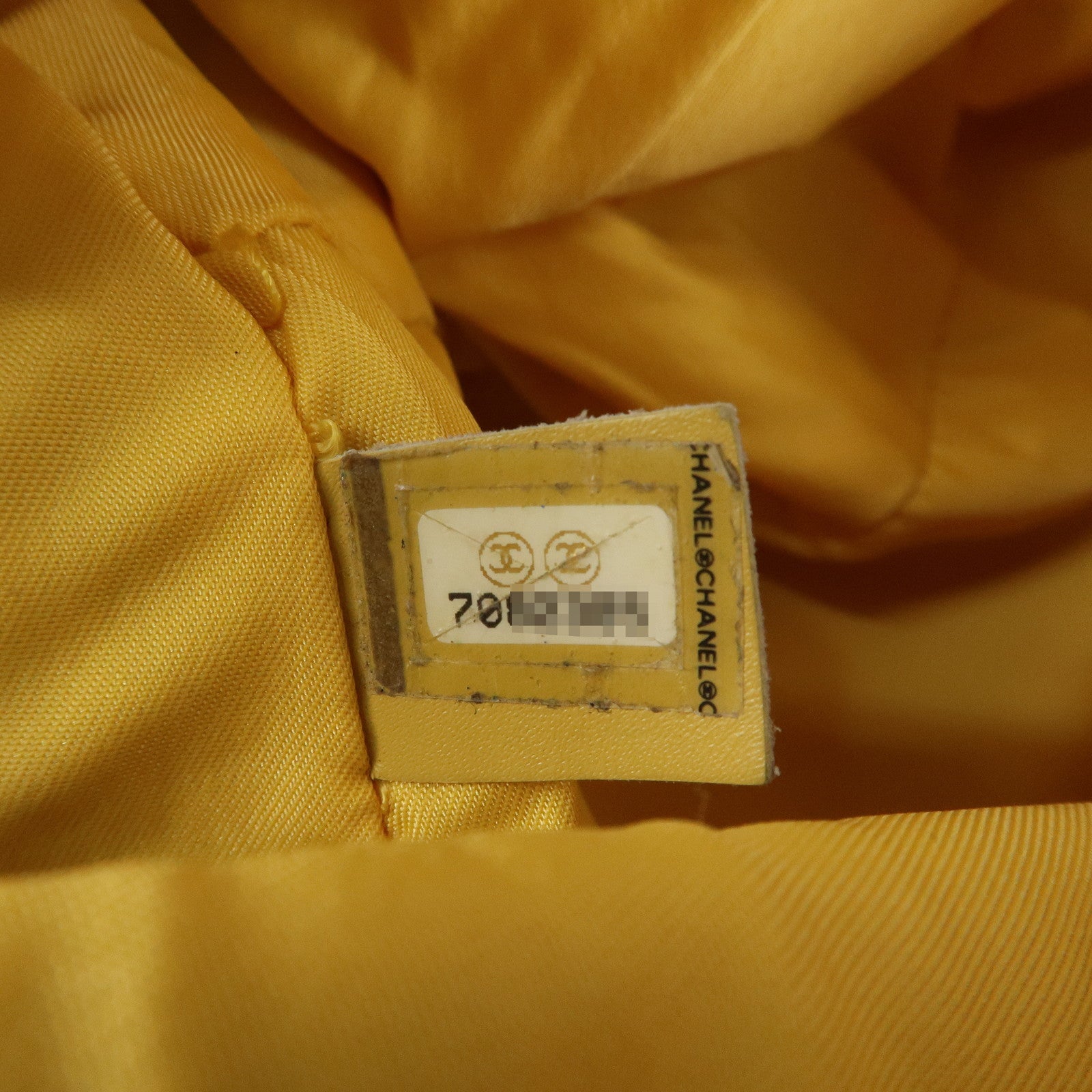 CHANEL New Travel Line Nylon Jacquard Leather Boston Bag A17669 Used