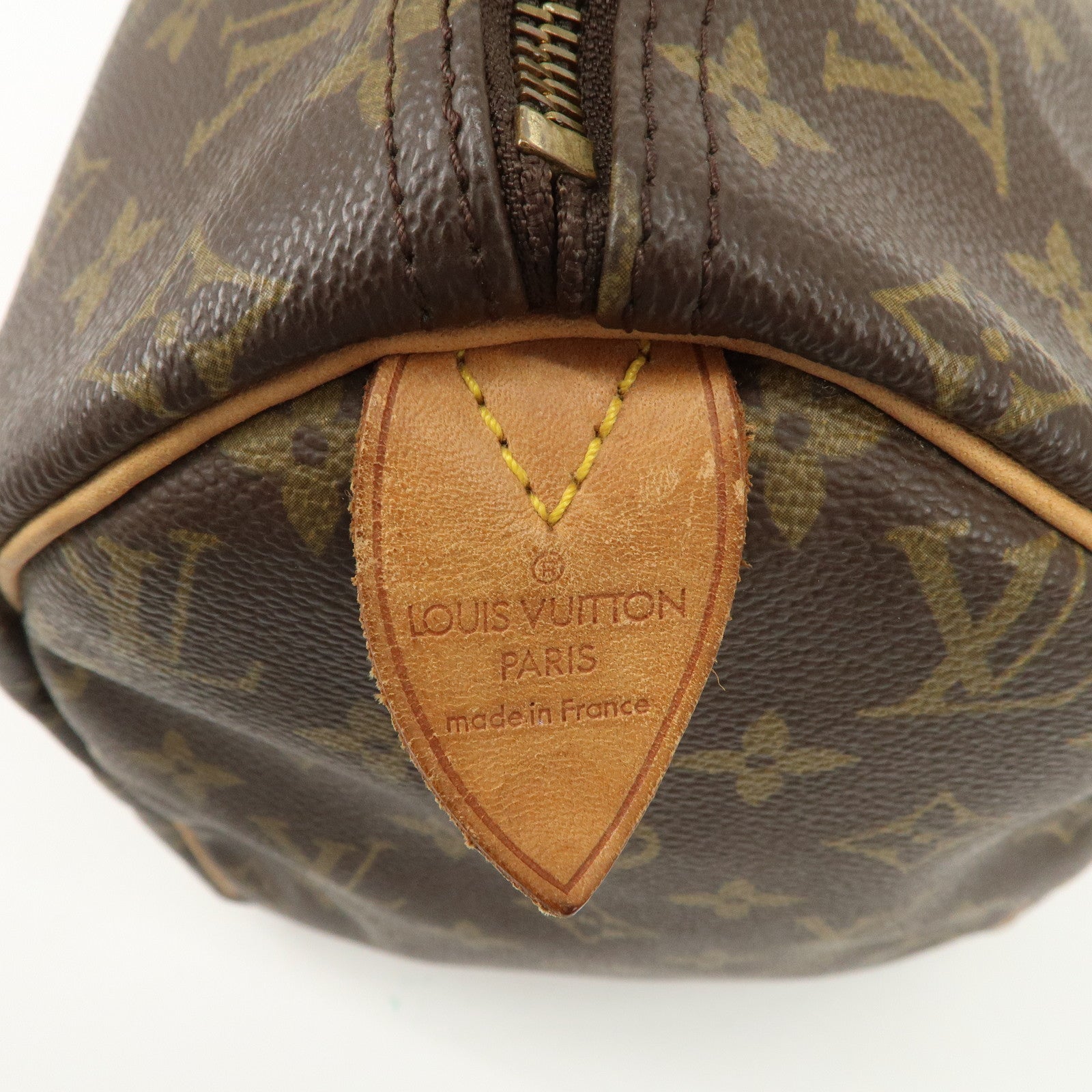 Louis Vuitton Monogram Speedy 40 Hand Bag Boston Bag M41522 Used