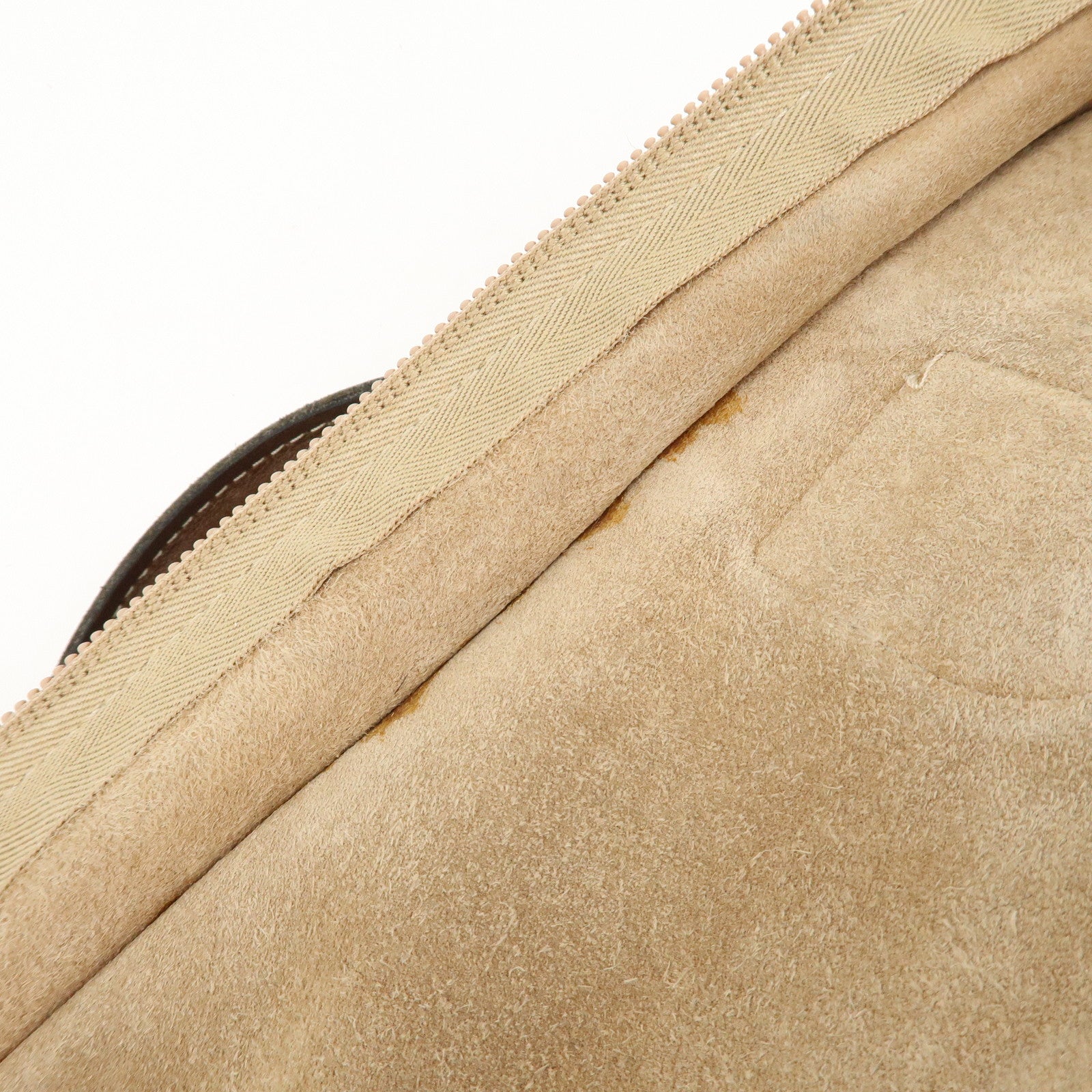 LOEWE Anagram Suede Leather Amazona 32 Hand Bag Brown Used