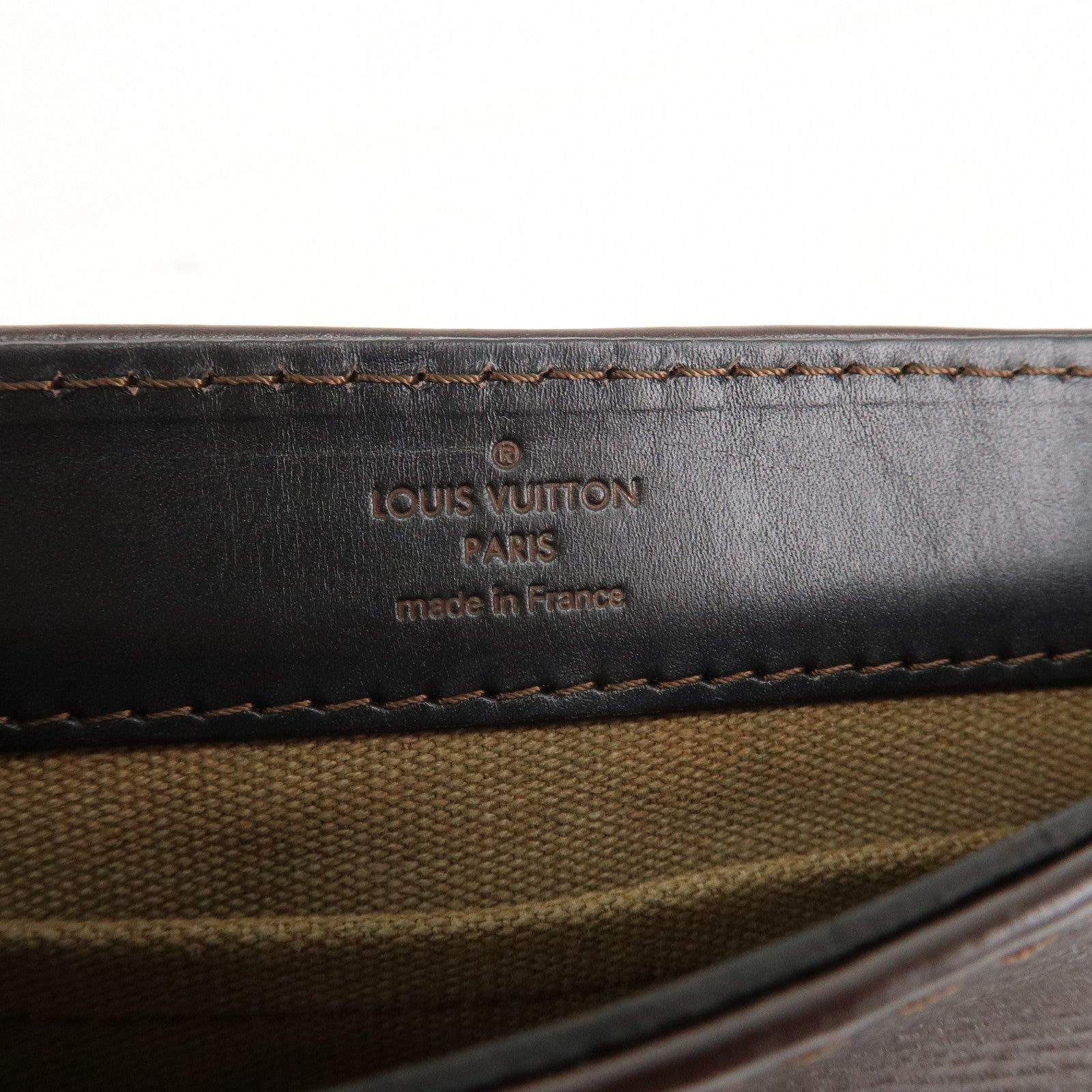 Louis Vuitton Utah Yuma Shoulder Bag Cafe Brown M92995 Used