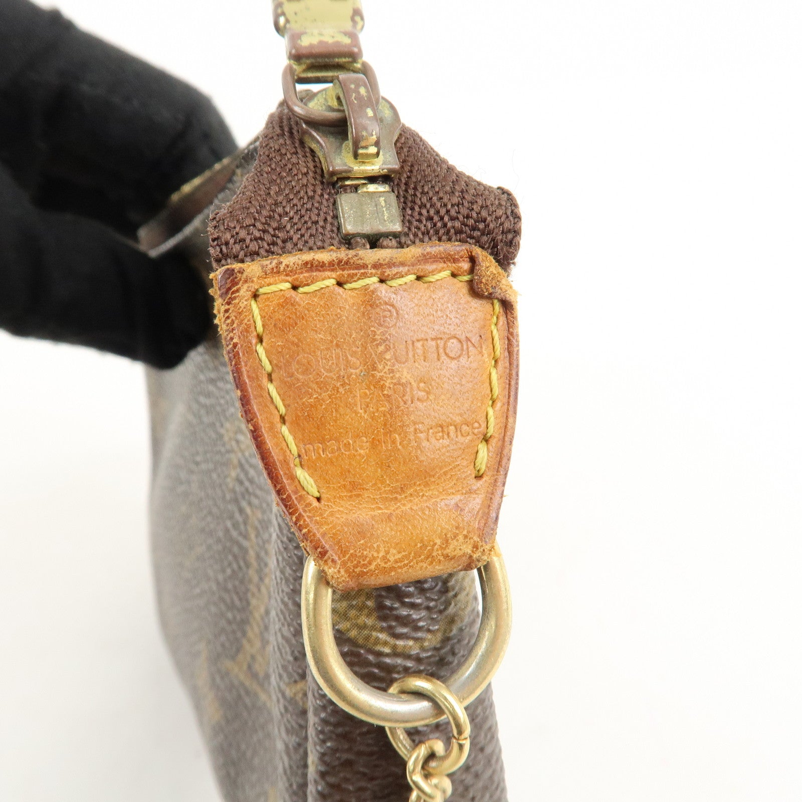 Louis Vuitton Monogram Mini Pochette Accessoires Pouch M58009 Used