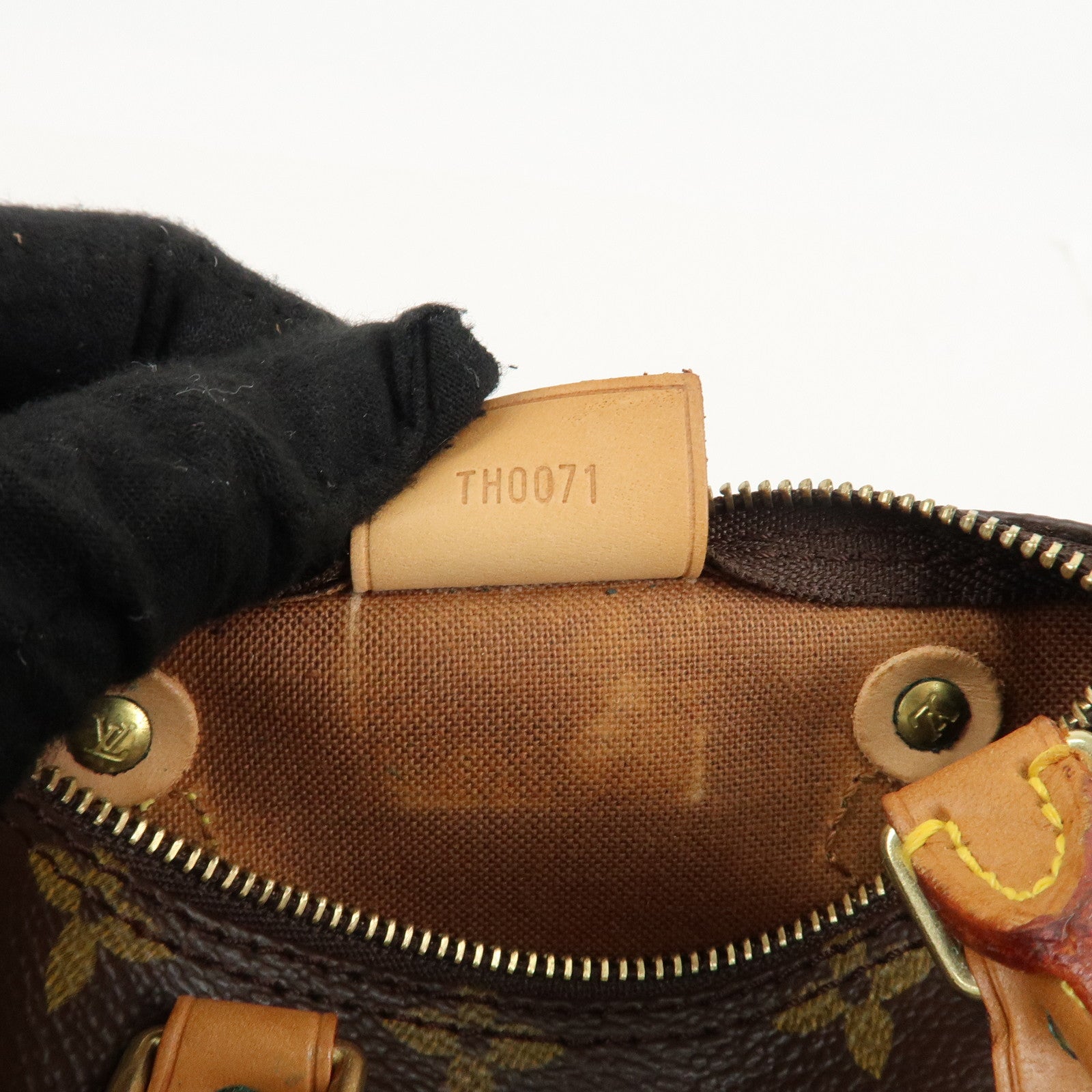 Louis Vuitton Monogram Mini Speedy & Strap M41534 J00145 Used