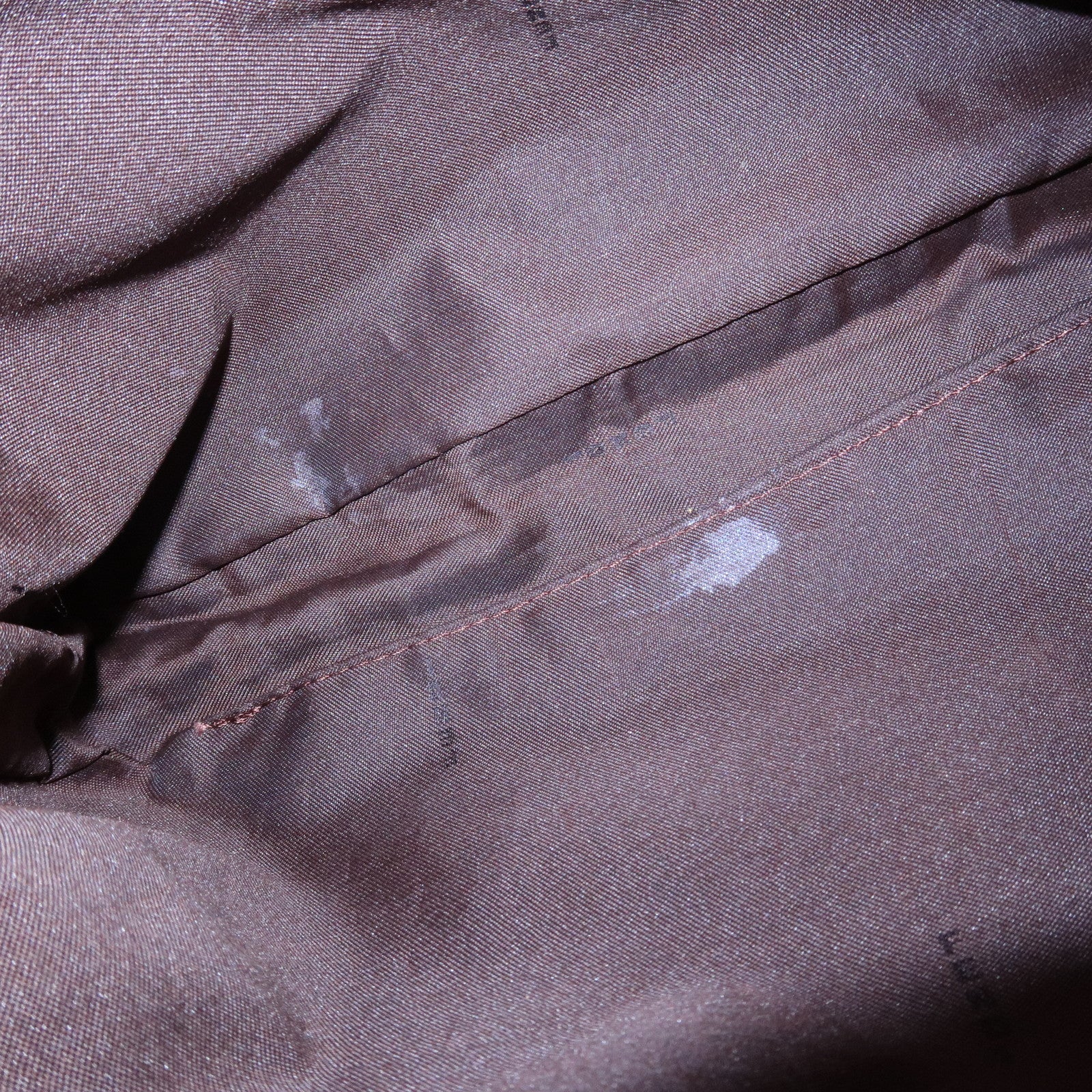 FENDI Corduroy Shoulder Bag Hand Bag Brown 26727 Used