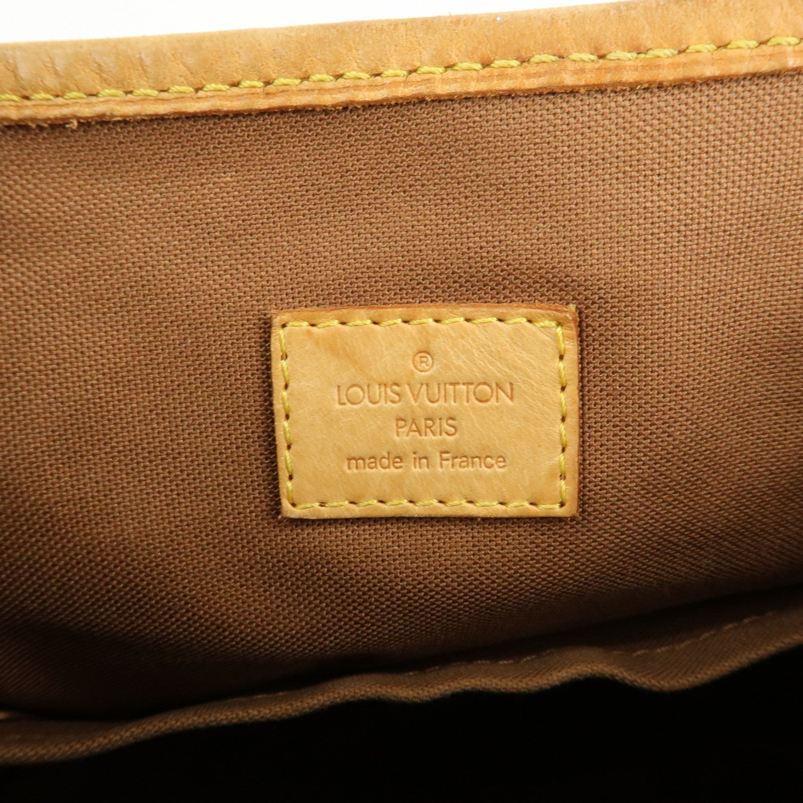 Louis Vuitton Monogram Batignolles Tote Bag Hand Bag M51156 Used