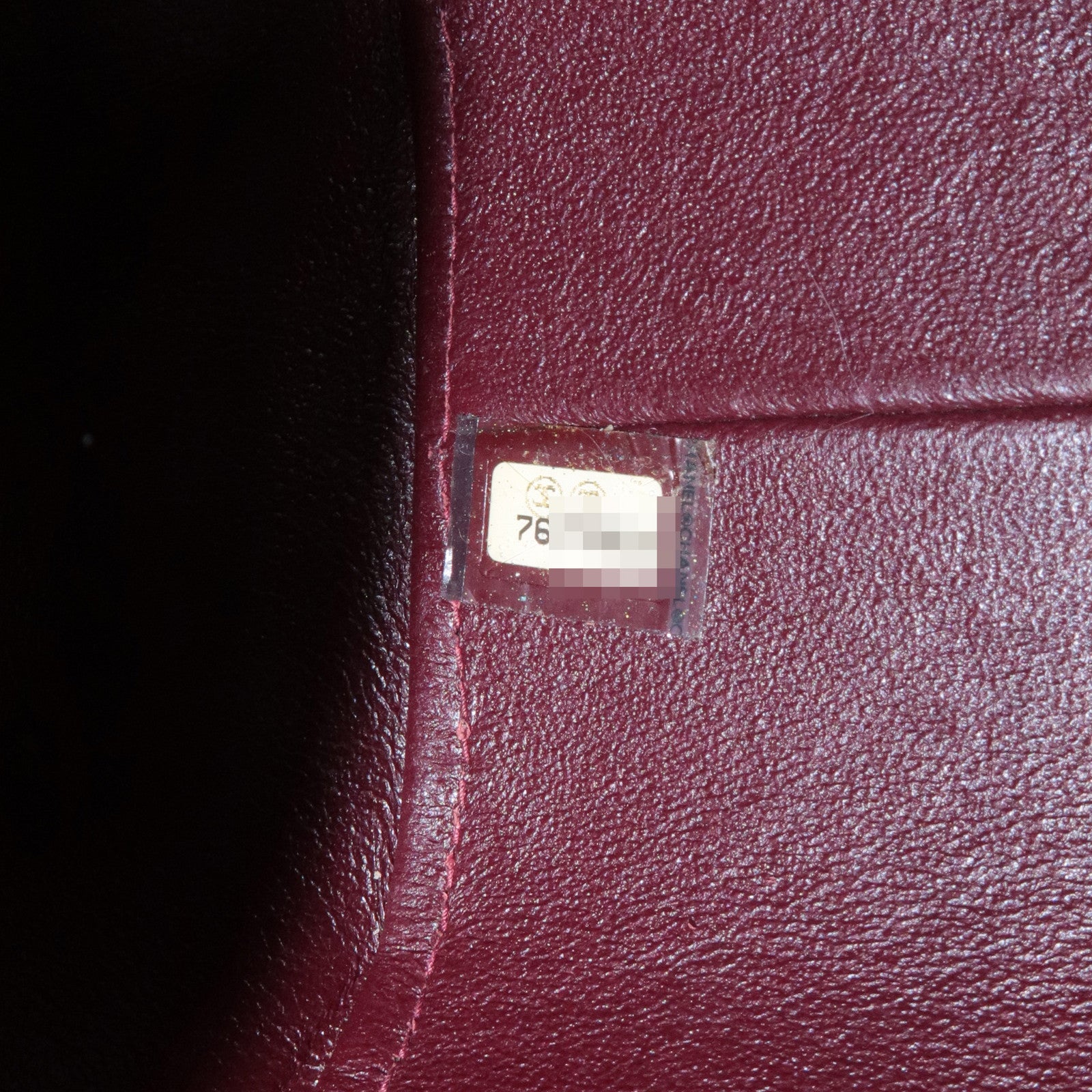 CHANEL Mademoiselle Lamb Skin Chain Shoulder Bag Hand Bag Black Used