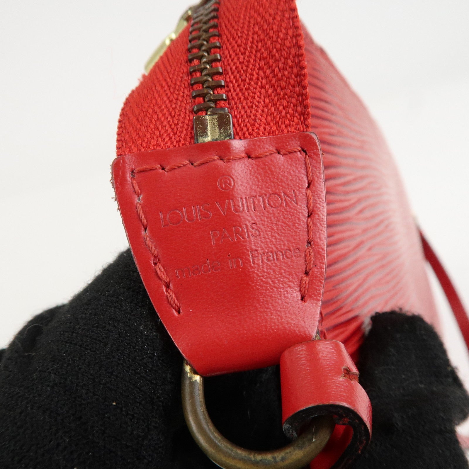 Louis Vuitton Epi Pochette Accessoires Pouch Castilian Red M52947 Used