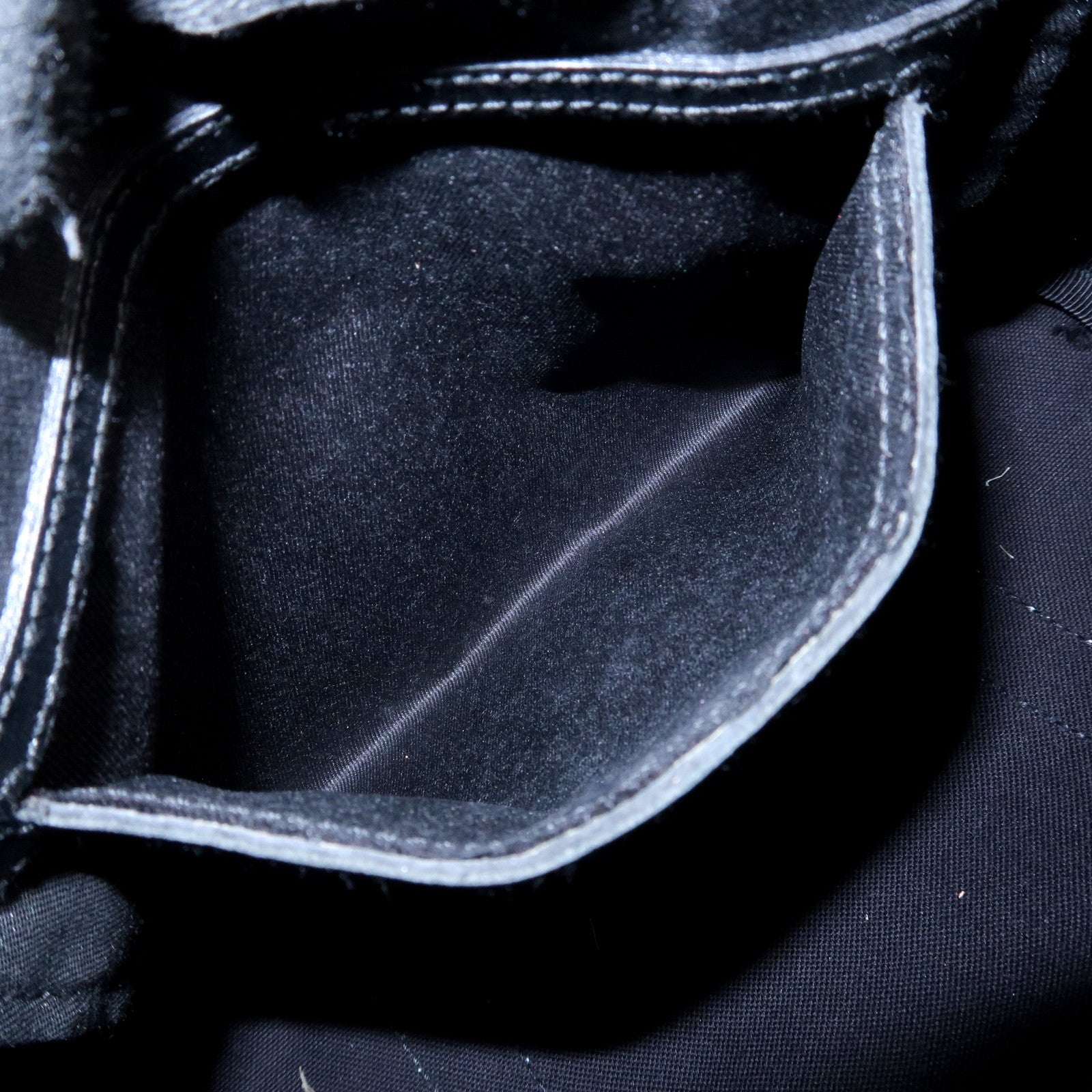 GUCCI GG Supreme Patent Leather Mini Boston Bag Ivory Black 193604 Used