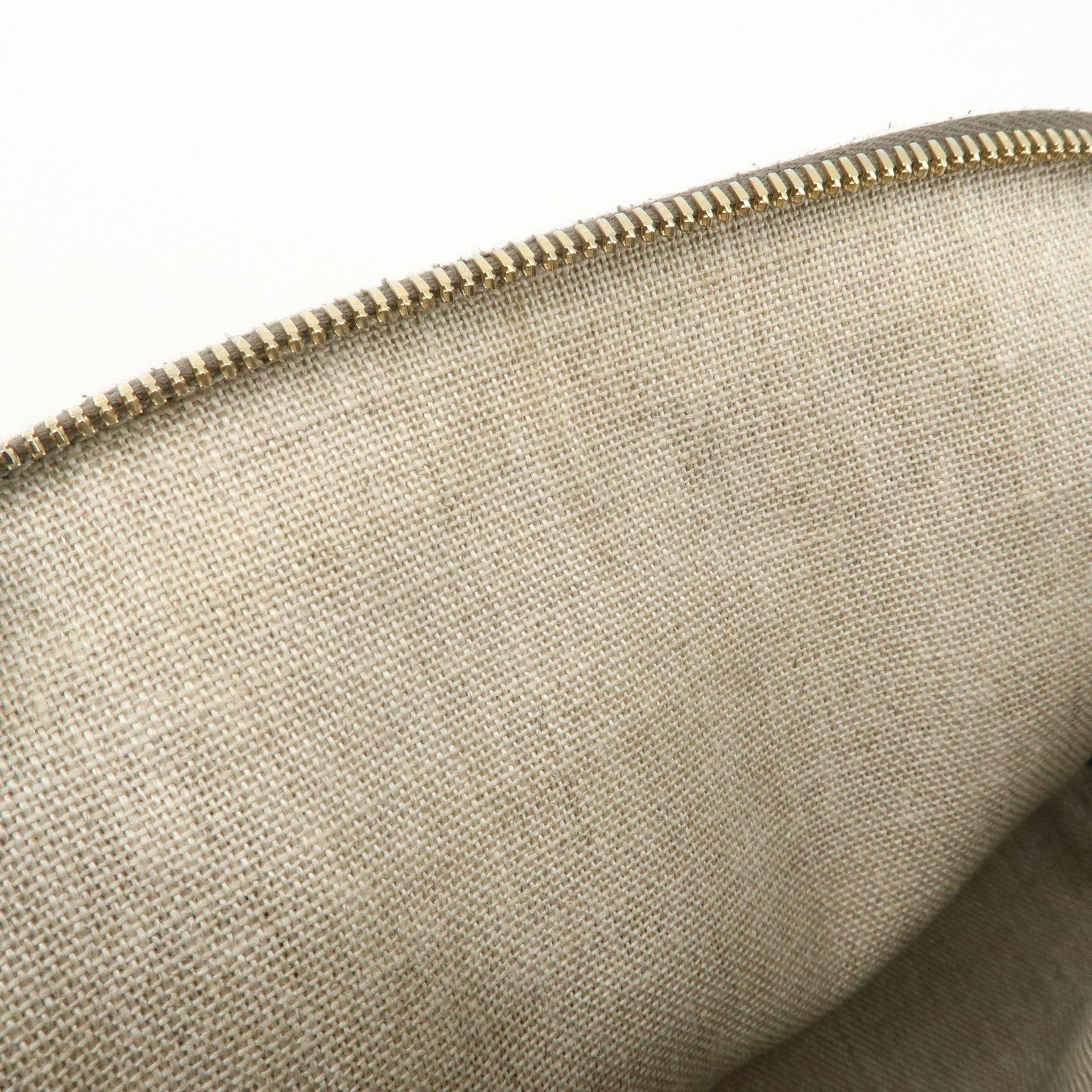 GUCCI Micro Guccissima Leather 2WAY Bag Hand Bag Gray 449654 Used