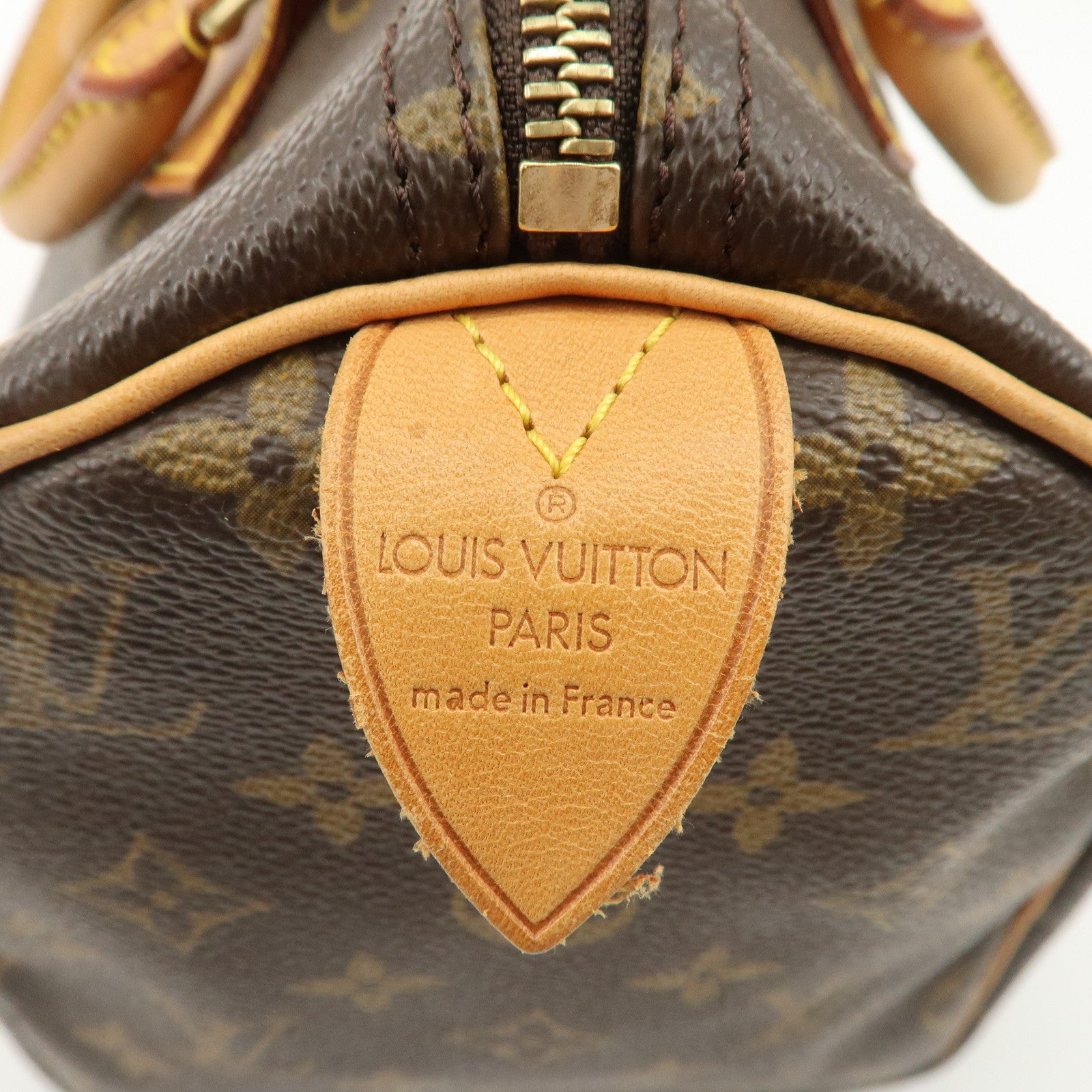 Louis Vuitton Monogram Speedy 30 Hand Bag Boston Bag M41108 Used