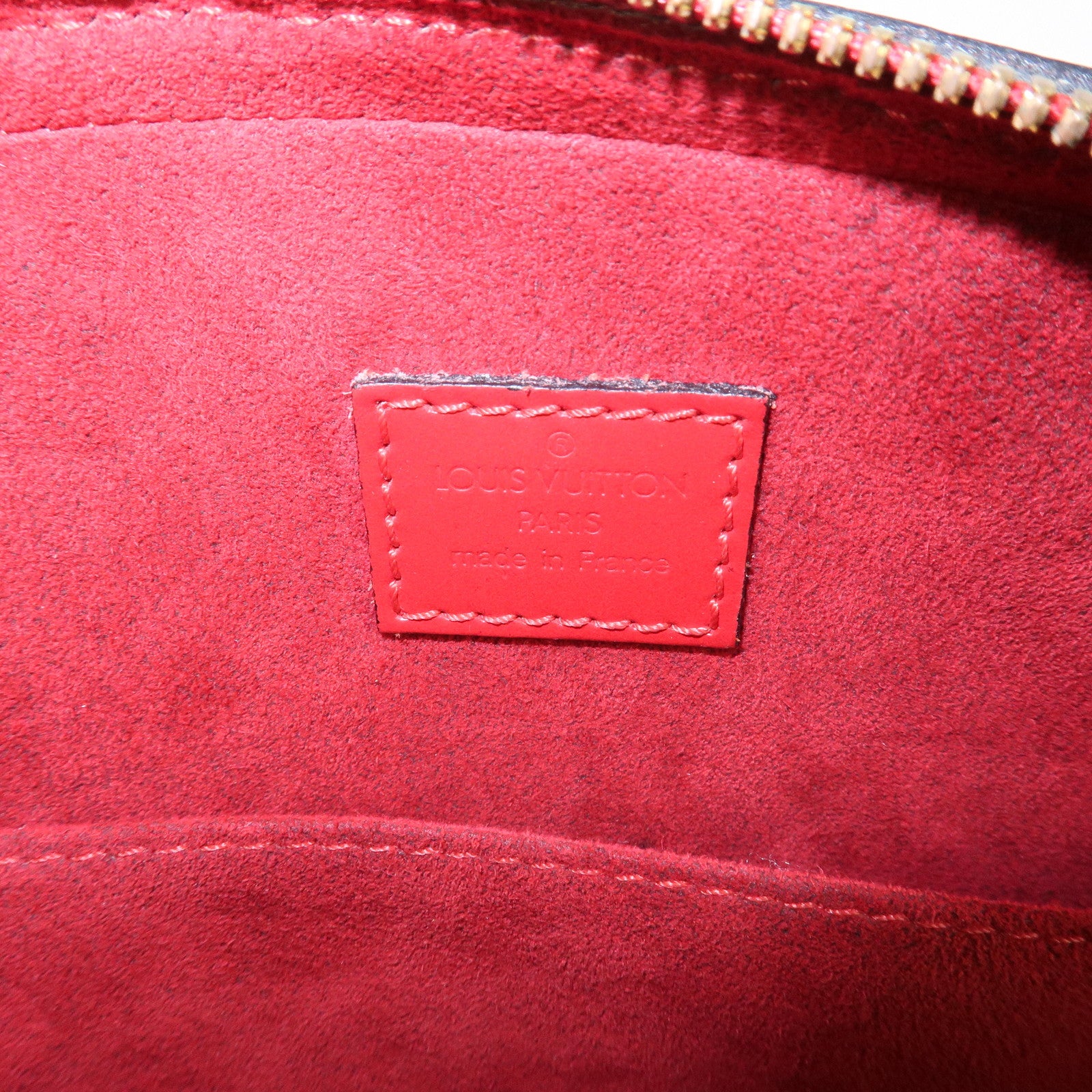 Louis Vuitton Epi Jasmine Hand Bag Castilian Red M52087 Used