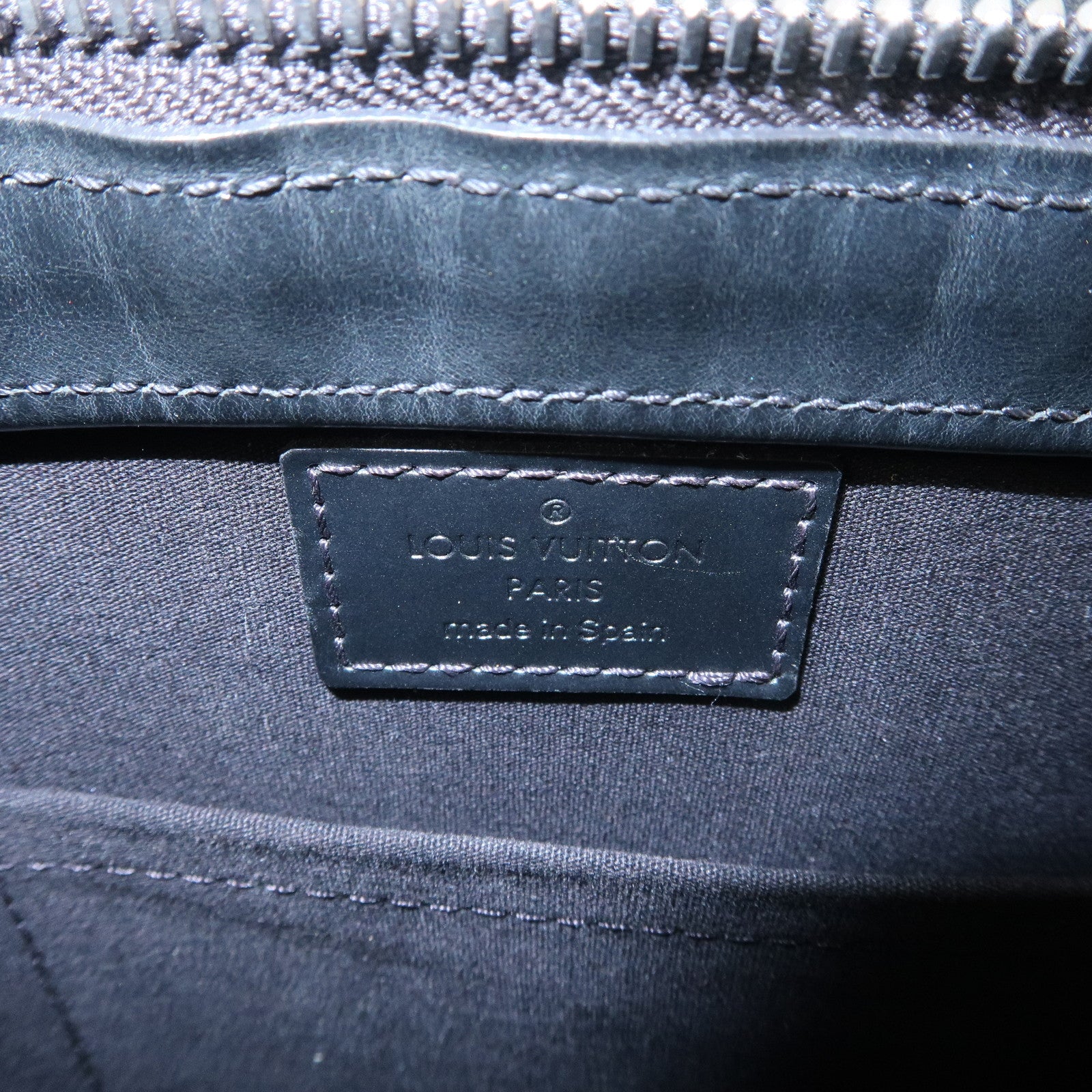 Louis Vuitton Monogram Matte Alston Shoulder Bag Noir M55122 Used