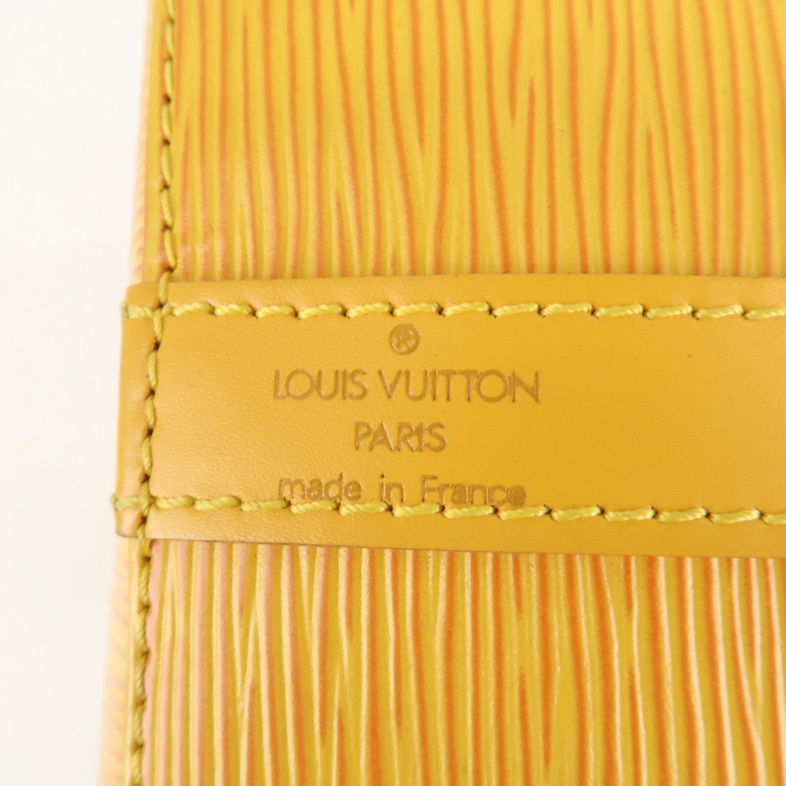 Louis Vuitton Epi Petit Noe Shoulder Bag Tassili Yellow M44109 Used
