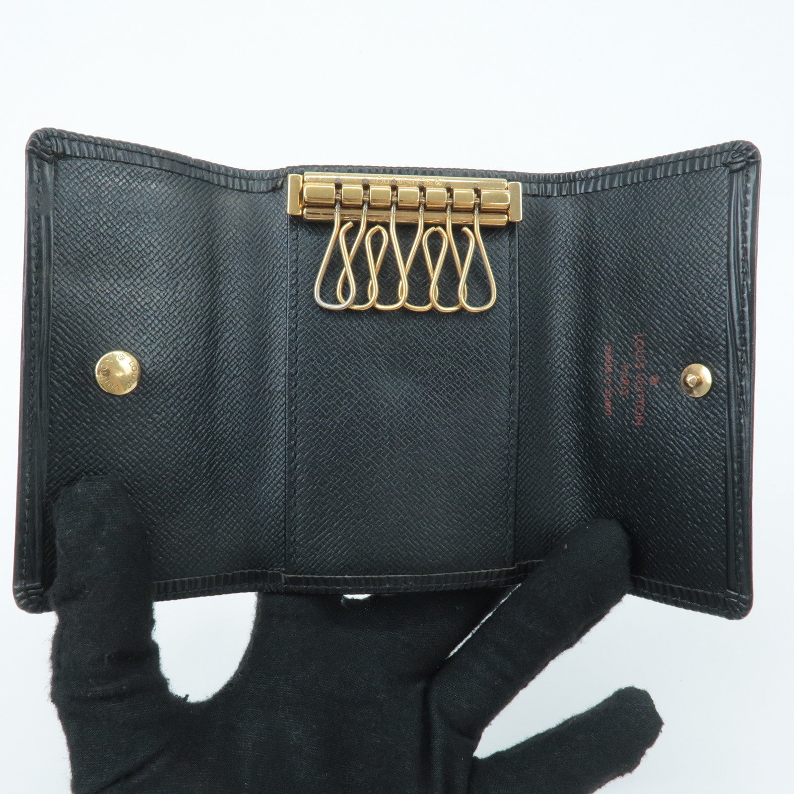 Louis Vuitton Epi Set of 4 Multicle Key Case M63814 M63825 M63823 Used