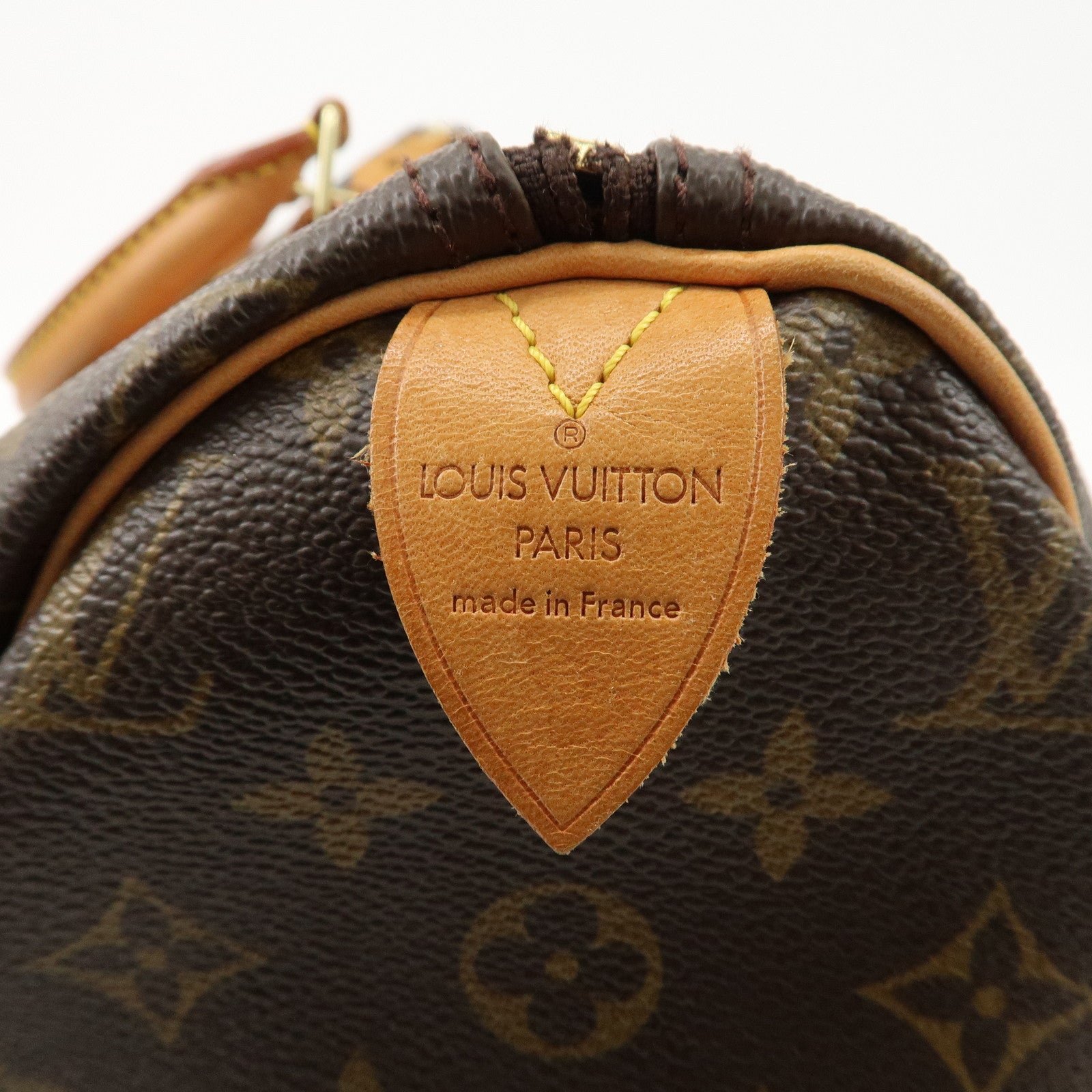 Louis Vuitton Monogram Speedy 40 Hand Bag Boston Bag M41522 Used
