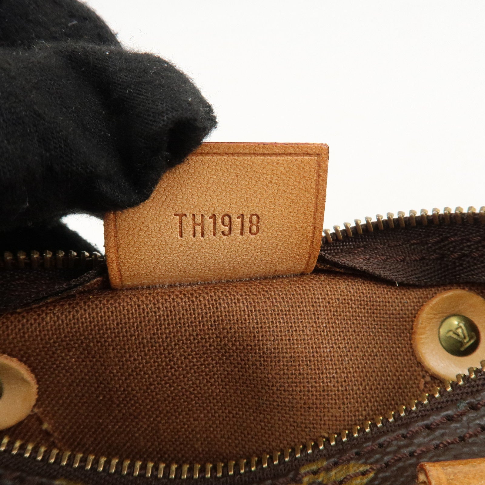 Louis Vuitton Monogram Mini Speedy & Strap M41534 J75010 Used