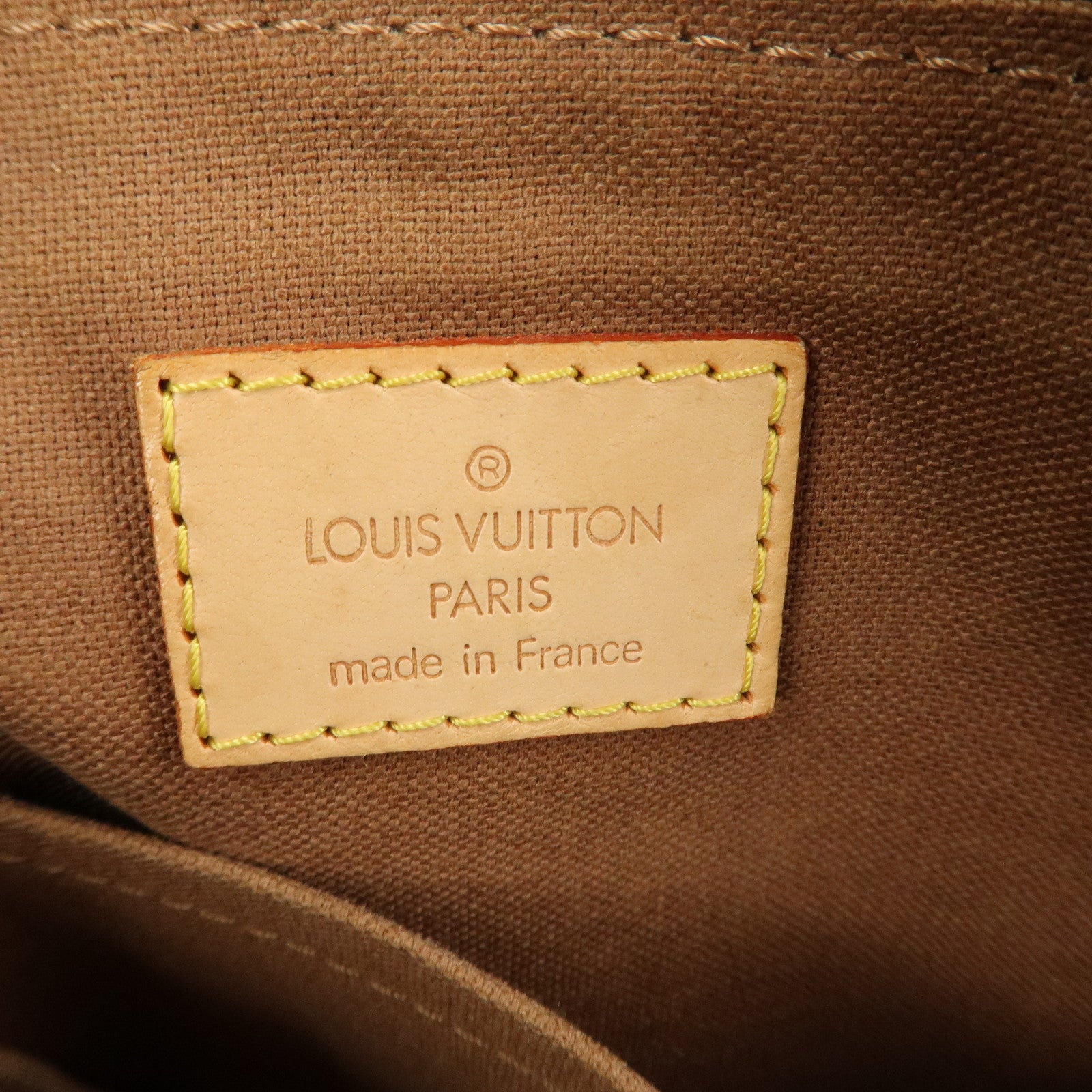 Louis Vuitton Monogram Popincourt Haut Shoulder Bag M40007 Used