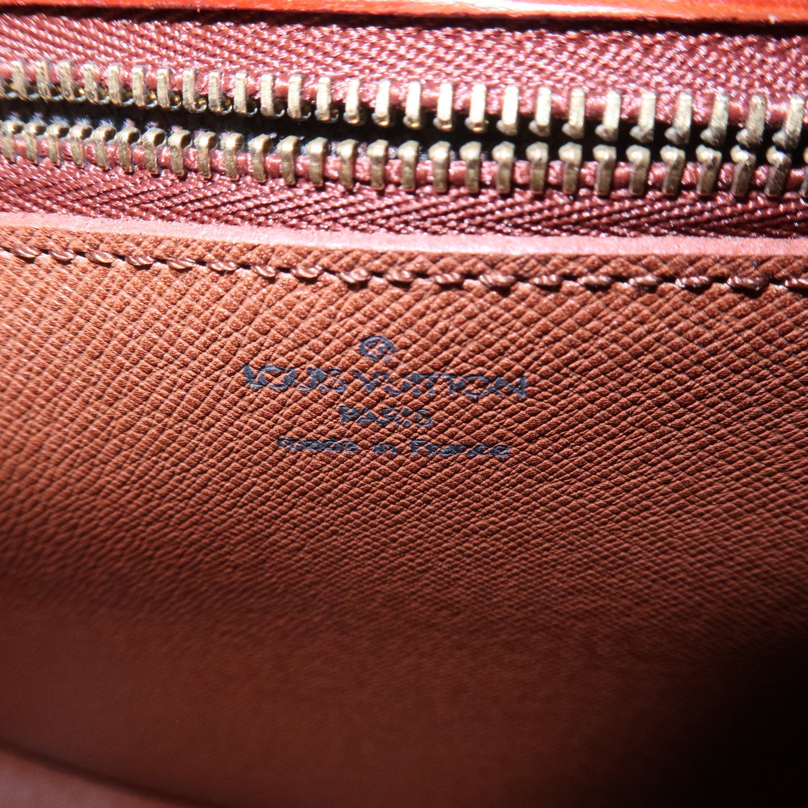 Louis Vuitton Epi Saint Cloud Shoulder Bag Kenya Brown M52193 Used
