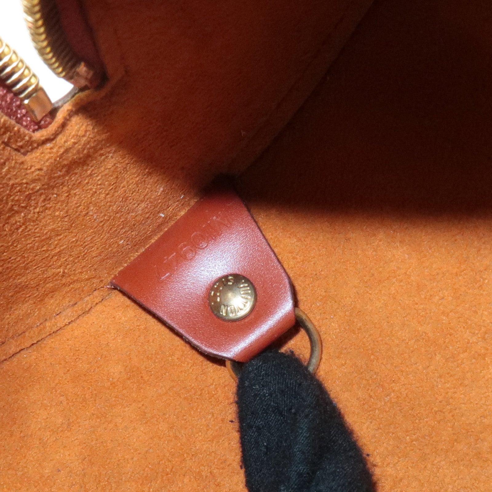 Louis Vuitton Epi Soufflot Shoulder Bag Kenya Brown M52223 Used