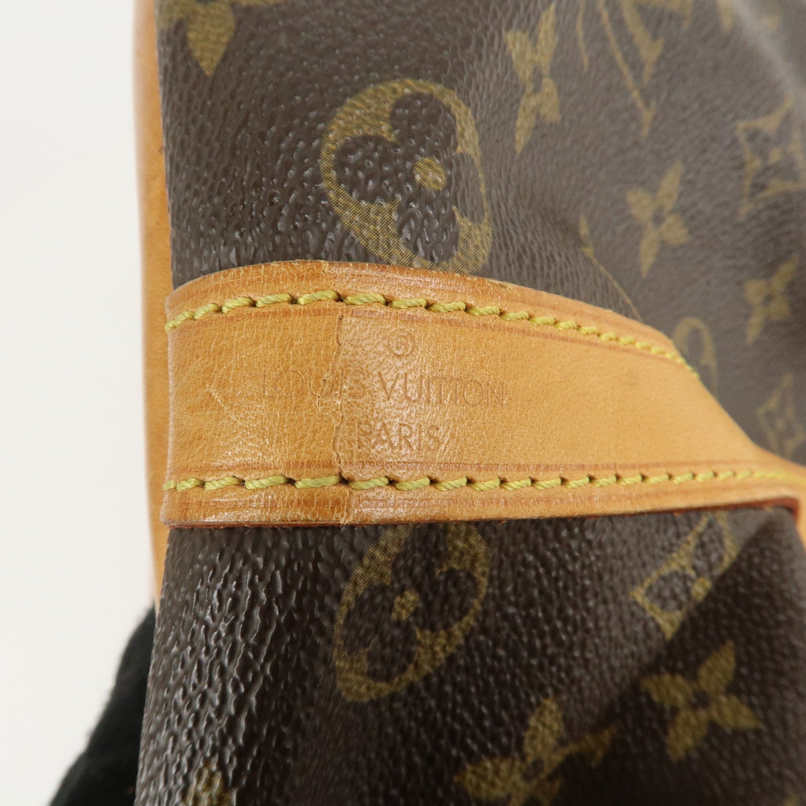 Louis Vuitton Monogram Petit Noe Shoulder Bag Brown M42226 Used