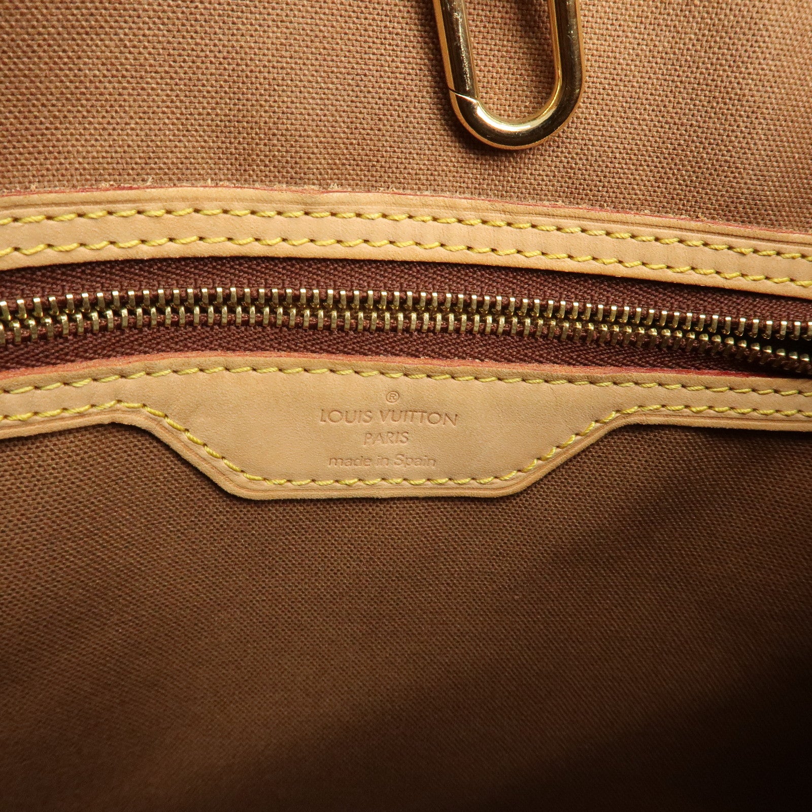 Louis Vuitton Monogram Batignolles Vertical Tote Bag M51153 Used