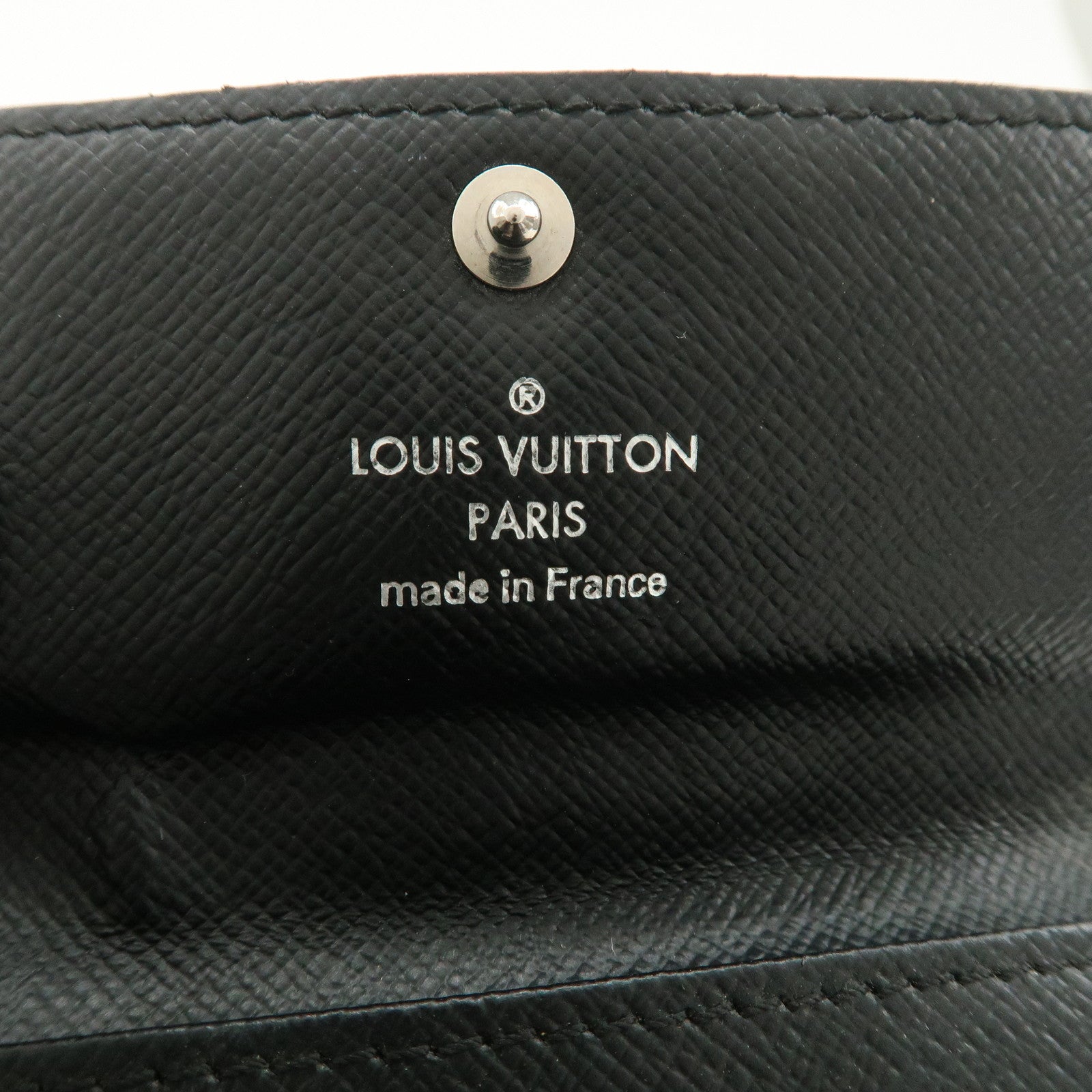 Set of 2 Louis Vuitton Taiga Damier Graphite KeyCase M30500 N62662 Used