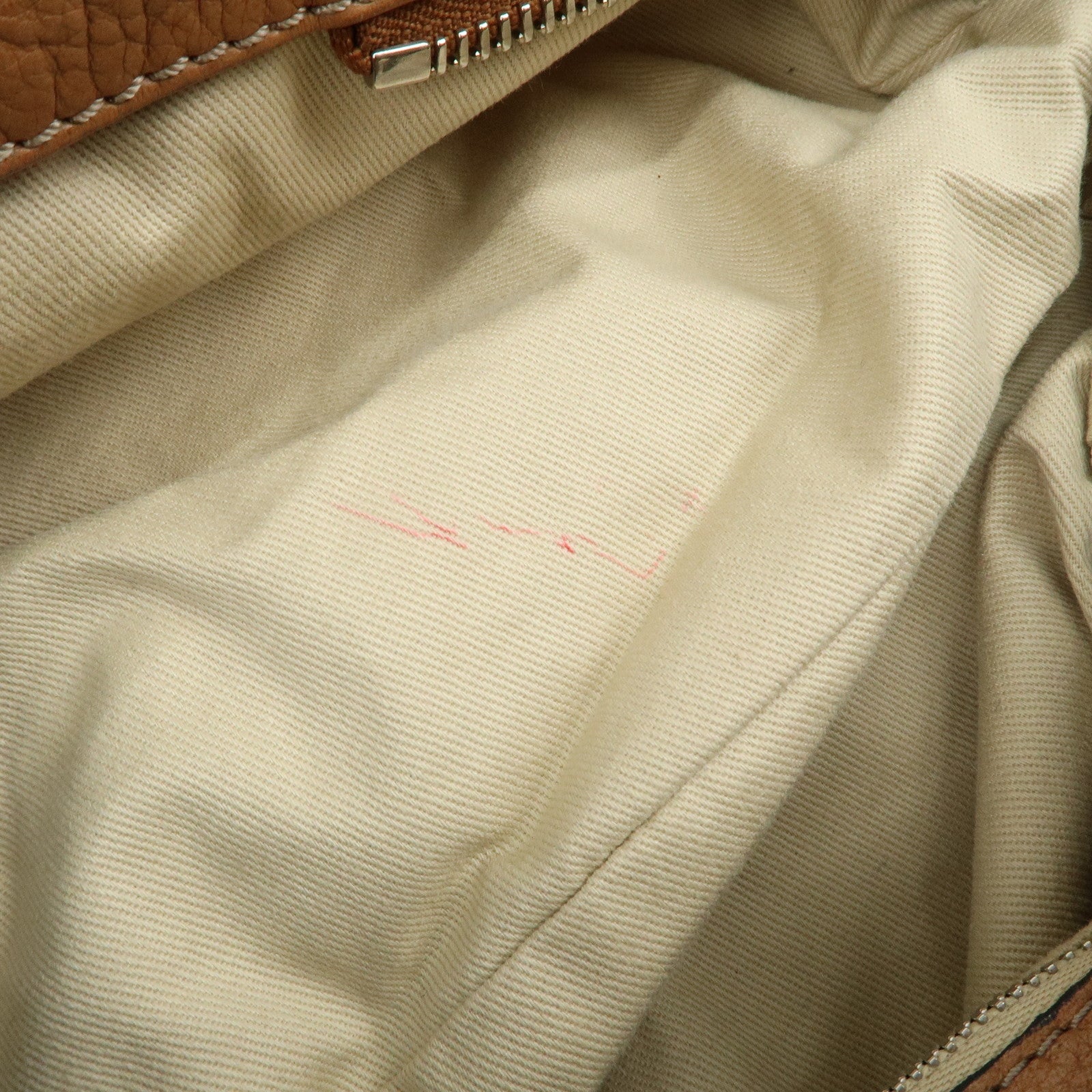 Chloe Paddington Leather Shoulder Bag Hand Bag Brown Used