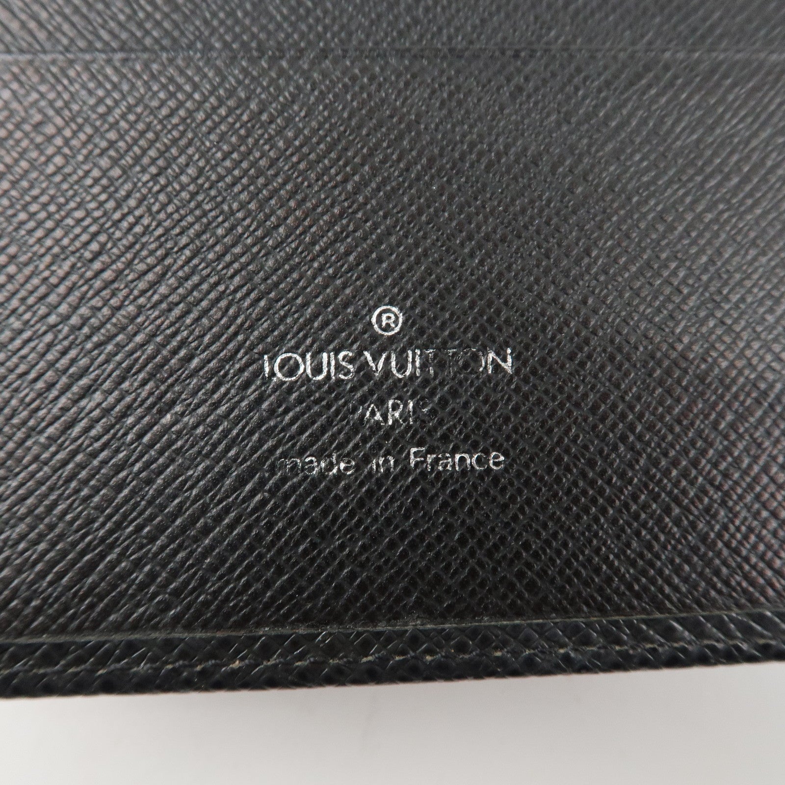 Louis Vuitton Taiga Agenda Planner Cover GM Ardoise R20232 Used