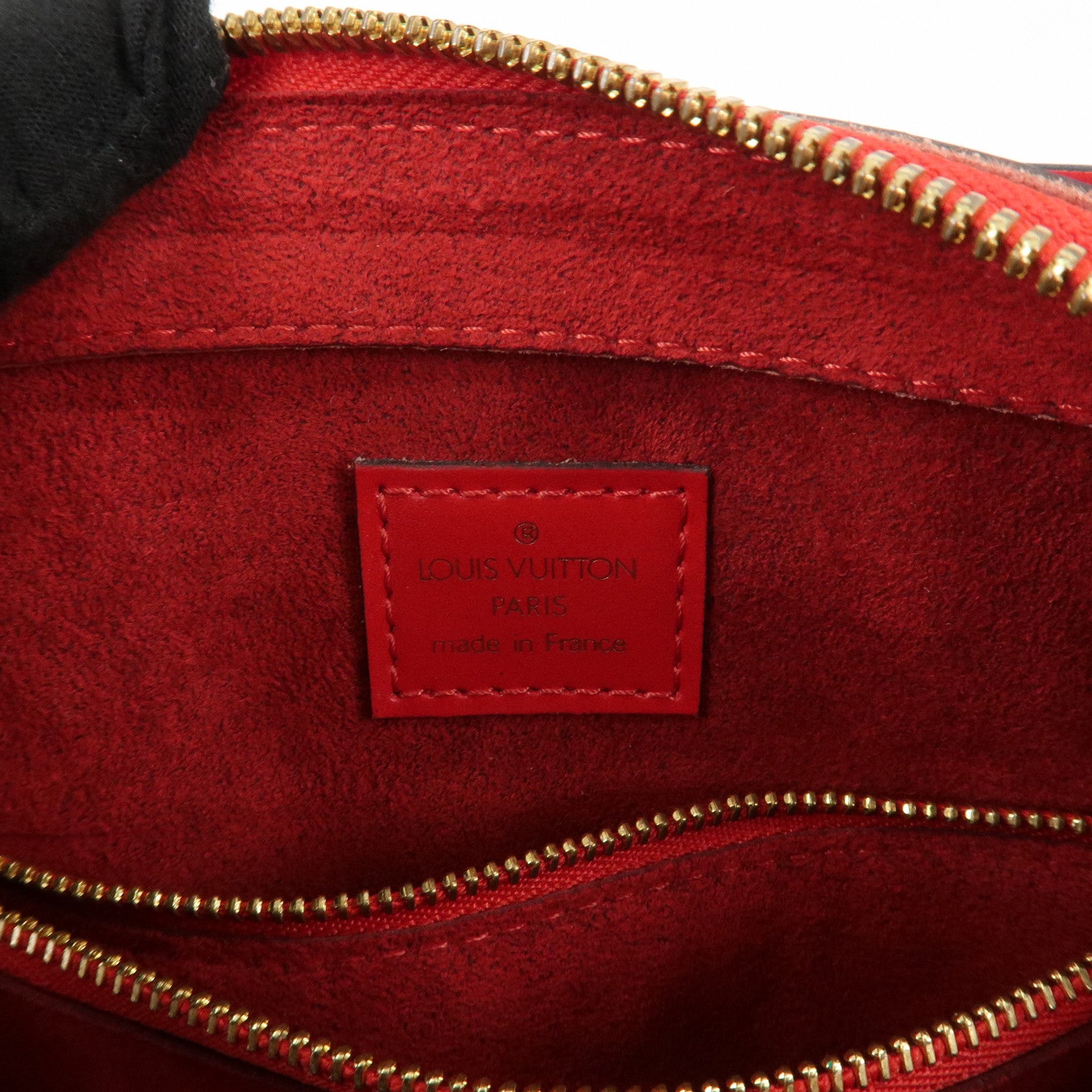 Louis Vuitton Epi Pont Neuf Hand Bag Castilian Red M52057 Used