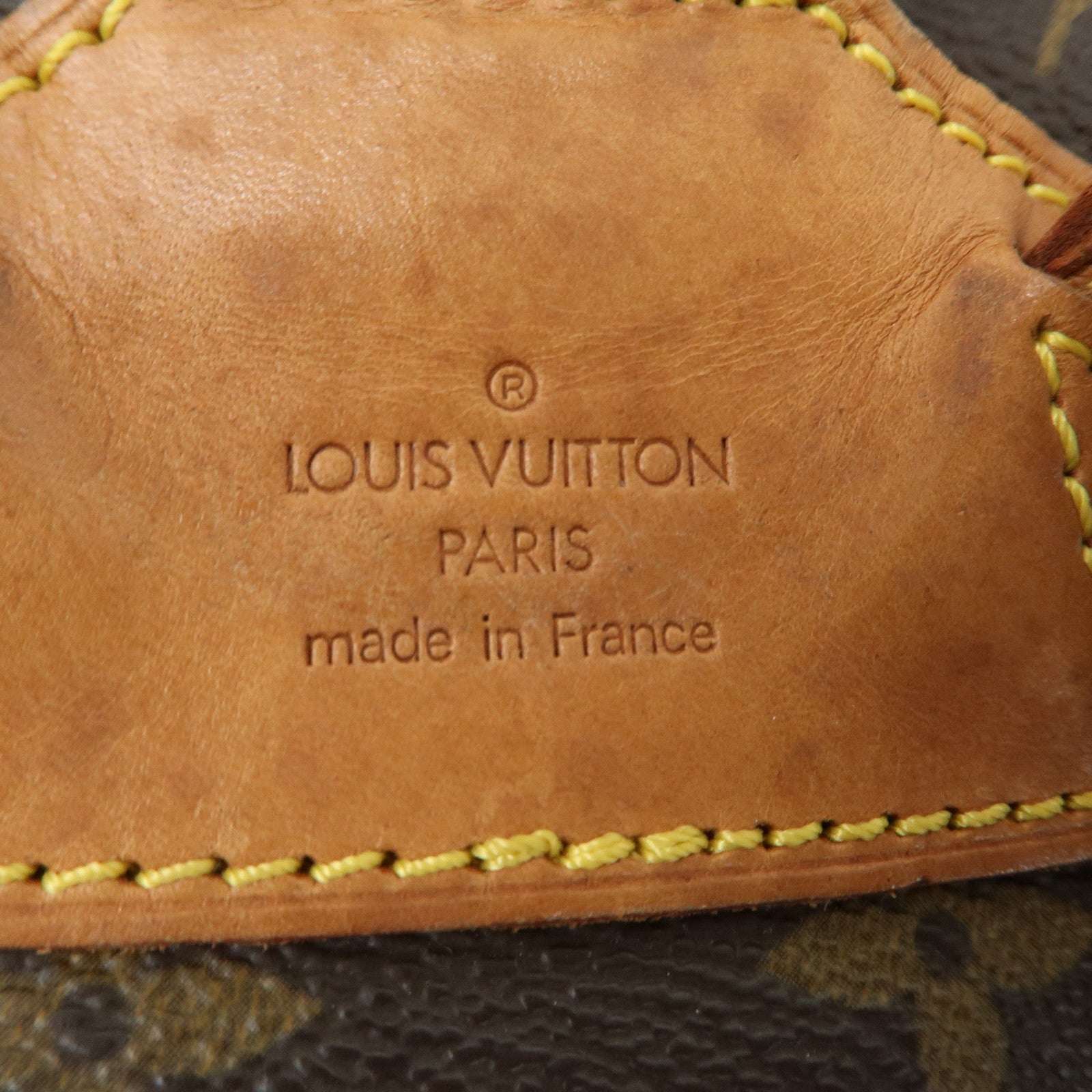 Louis Vuitton Monogram Montsouris MM Back Pack Bag M51136 Used