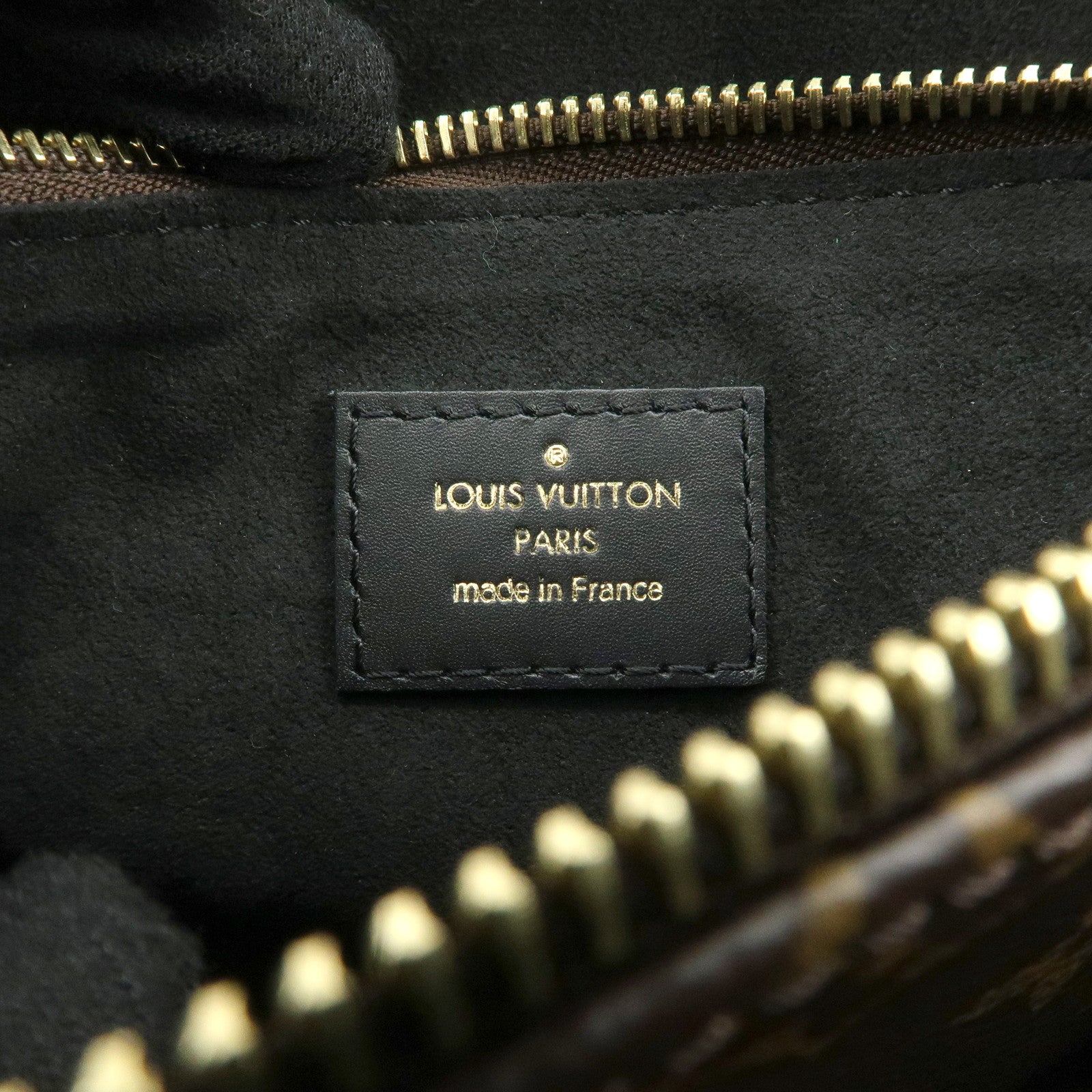 Louis Vuitton Monogram Flower Tote 2Way Hand Bag Noir M43550 Used