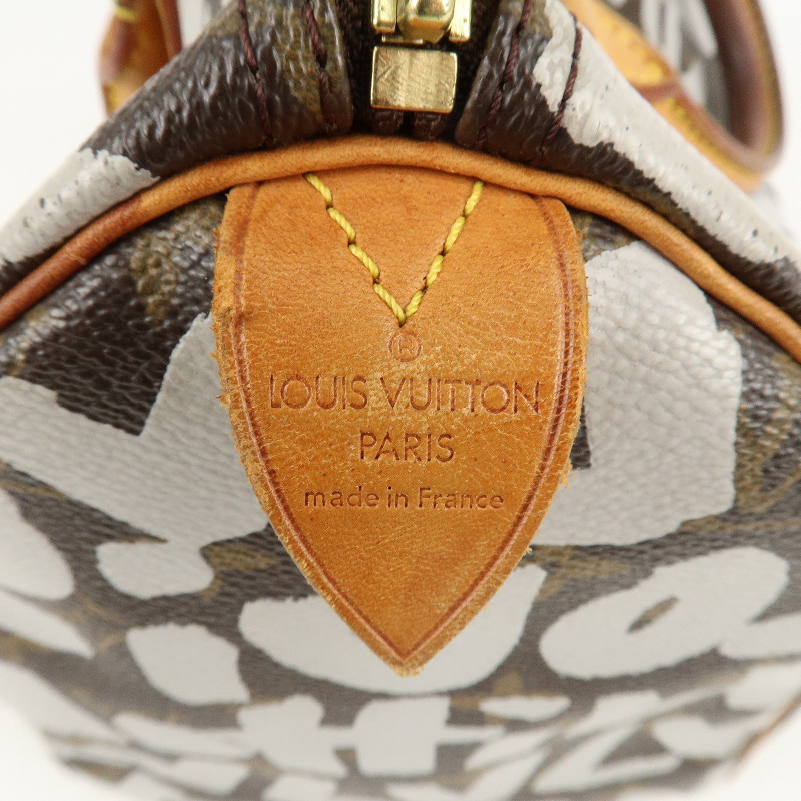 Louis Vuitton Monogram Graffiti Speedy 30 Boston Bag M92195 Used