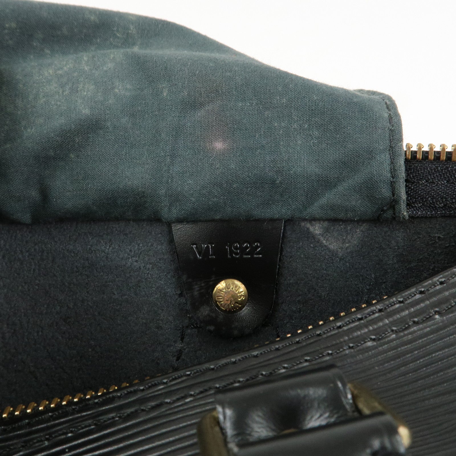 Louis Vuitton Epi Speedy 25 Boston Bag Hand Bag Noir M43012 Used