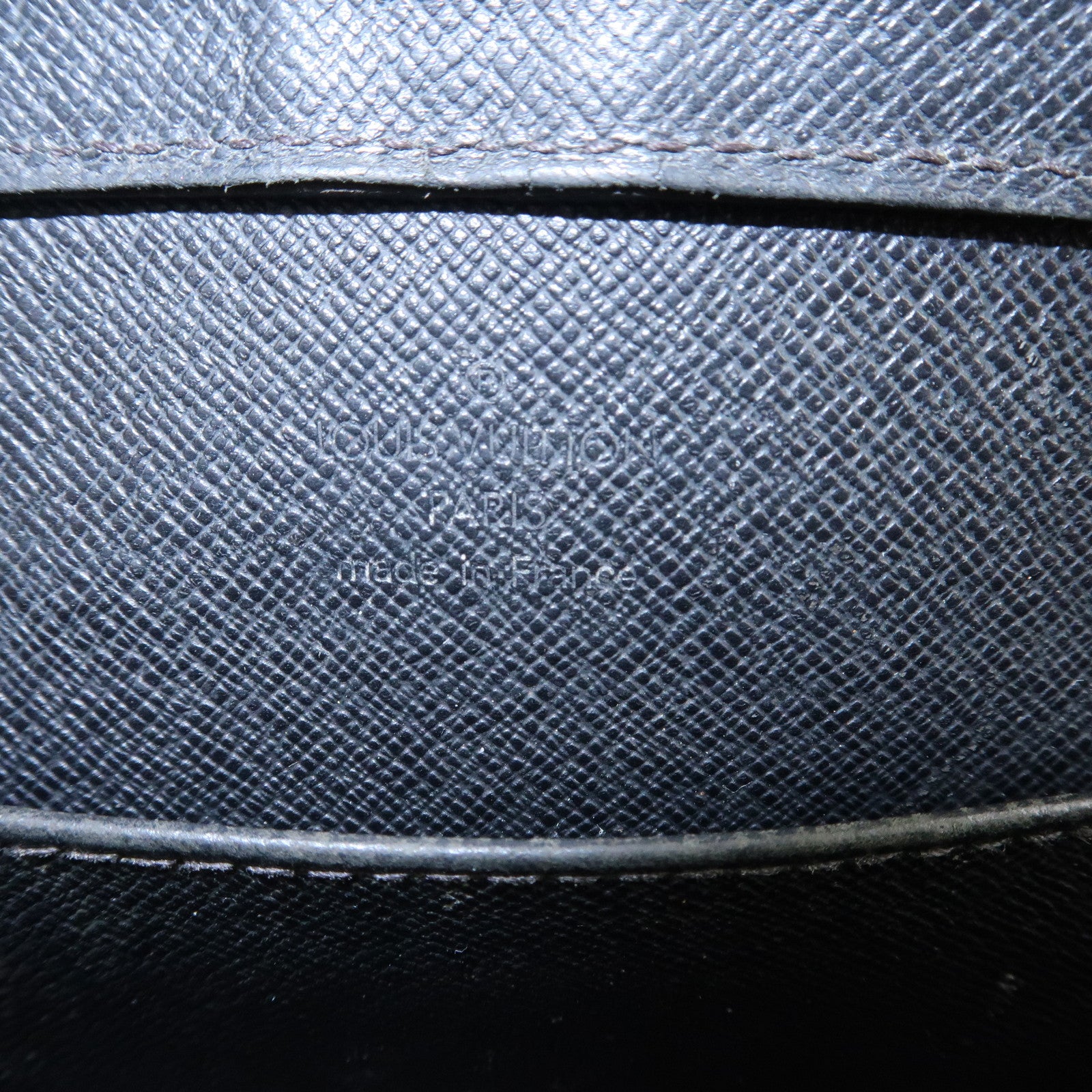 Louis Vuitton Taiga Baikal Clutch Bag Pouch Ardoise M30182 Used