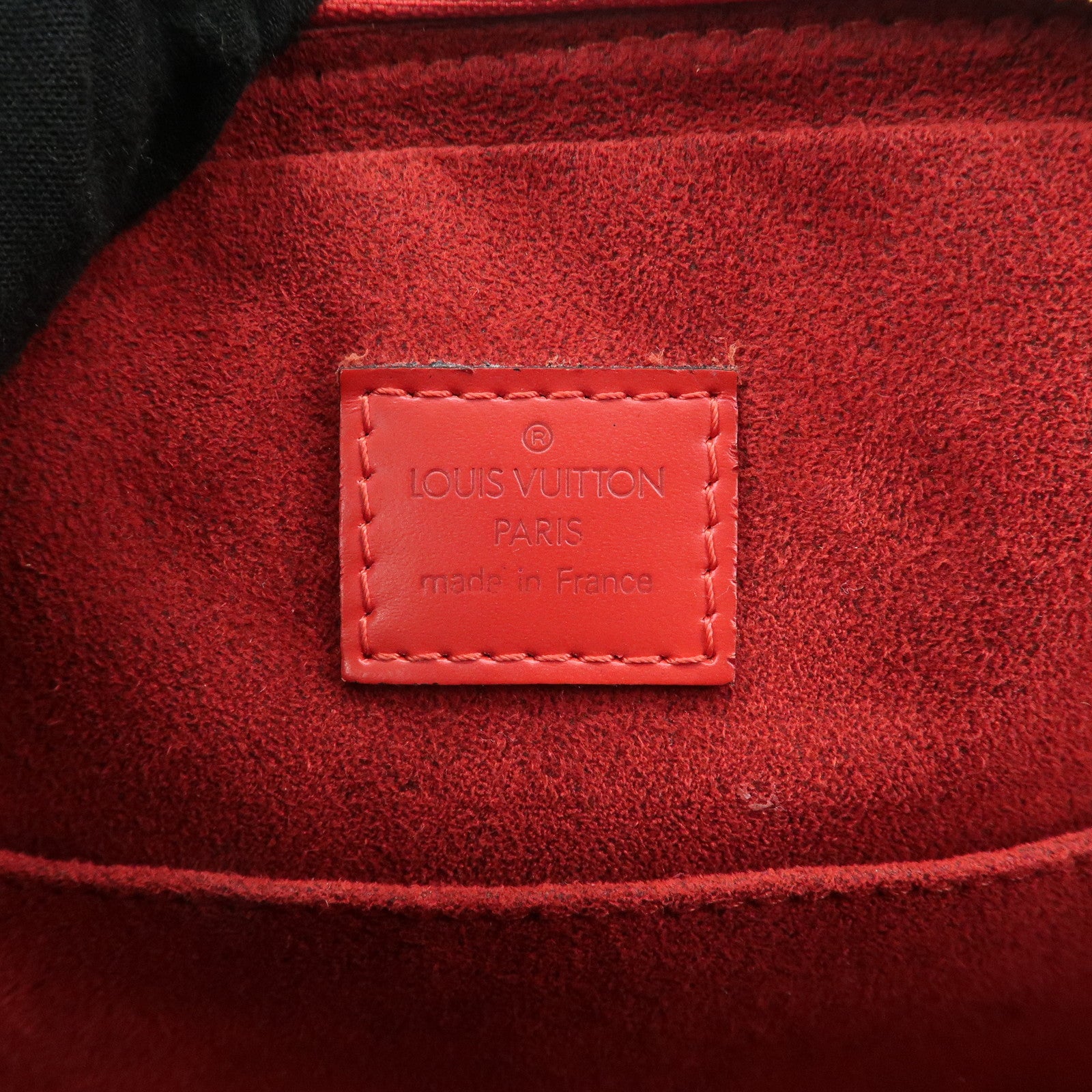 Louis Vuitton Epi Jasmine Hand Bag Castilian Red M52087 Used