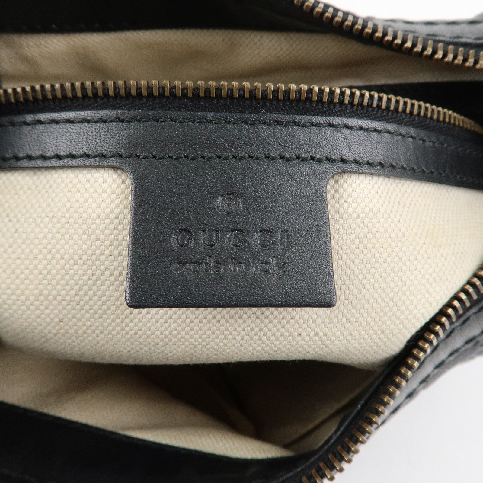 GUCCI Guccissima Scarlet Guccissima Leather Shoulder Bag 282298 Used