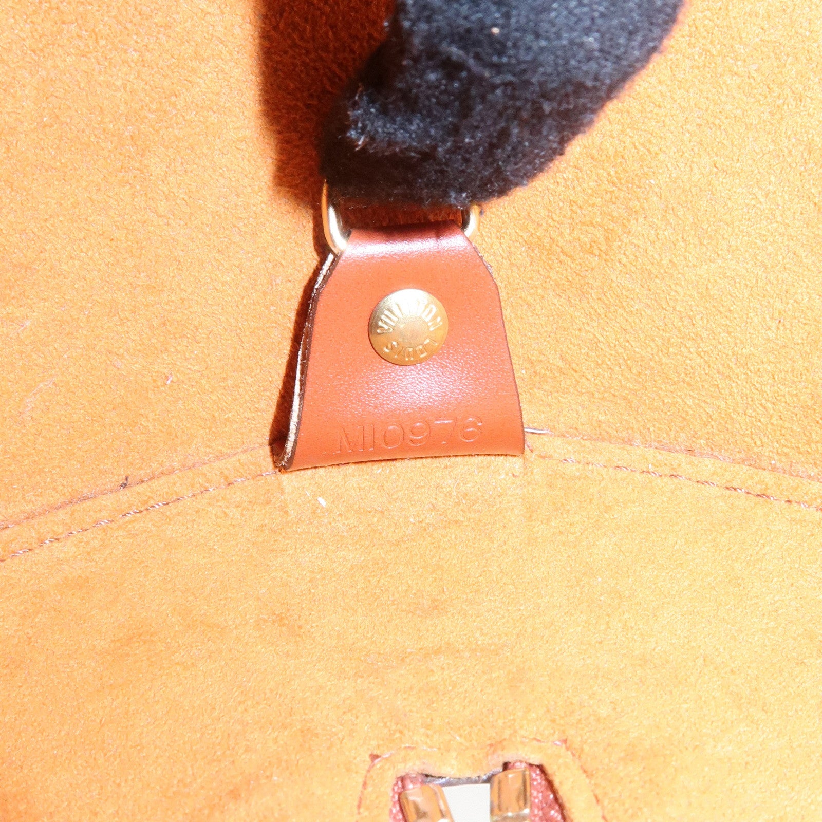 Louis Vuitton Epi Soufflot Shoulder Bag Kenya Brown M52223 Used