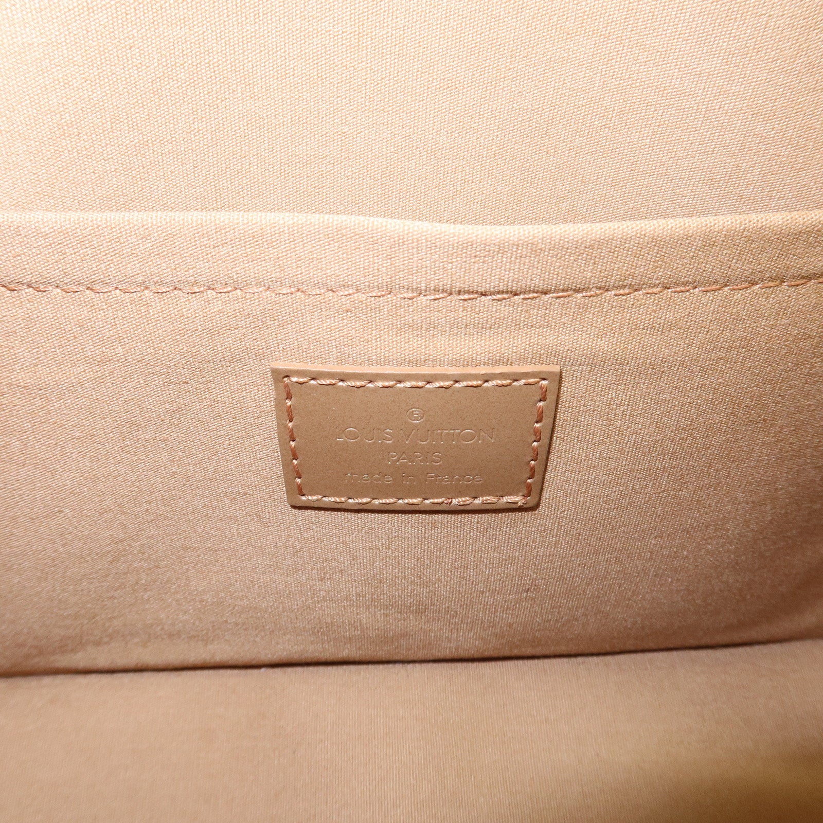 Louis Vuitton Monogram Matte Shelton Hand Bag Ambre M55177 Used