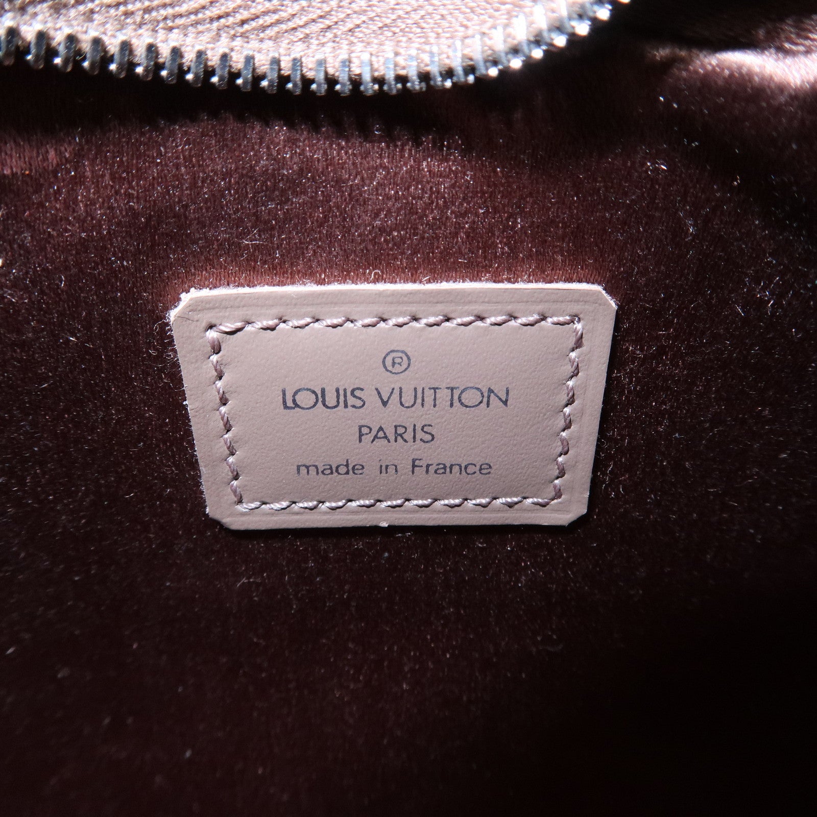 Louis Vuitton Monogram Satin Little Boulogne Hand Bag M92143 Used