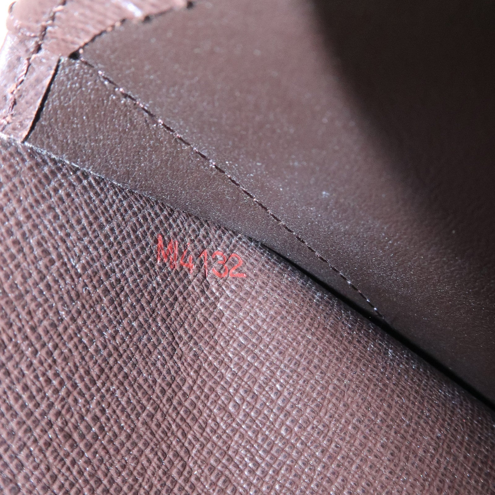 Louis Vuitton Damier Portefeuille Viennois Wallet N61674 Used