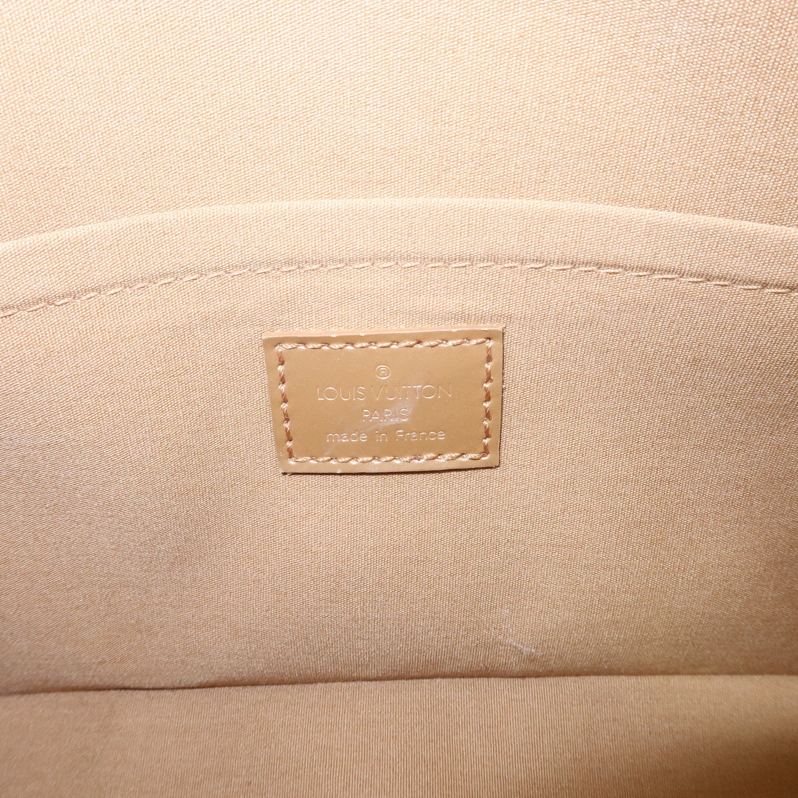 Louis Vuitton Monogram Matte Shelton Hand Bag Ambre M55177 Used