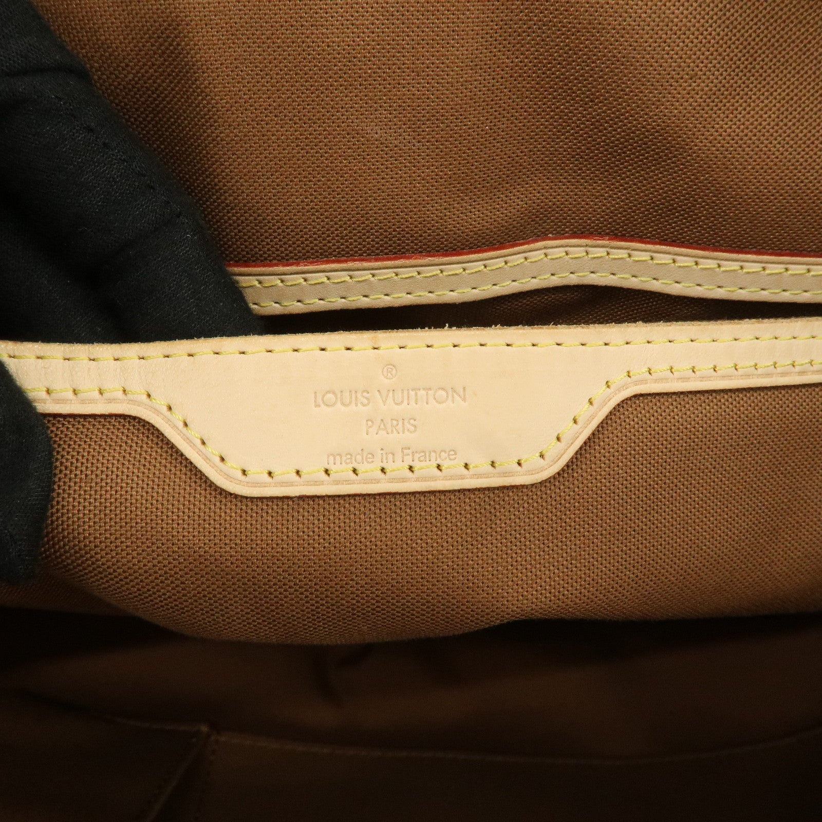 Louis Vuitton Monogram Palermo GM 2Way Hand Bag Brown M40146 Used