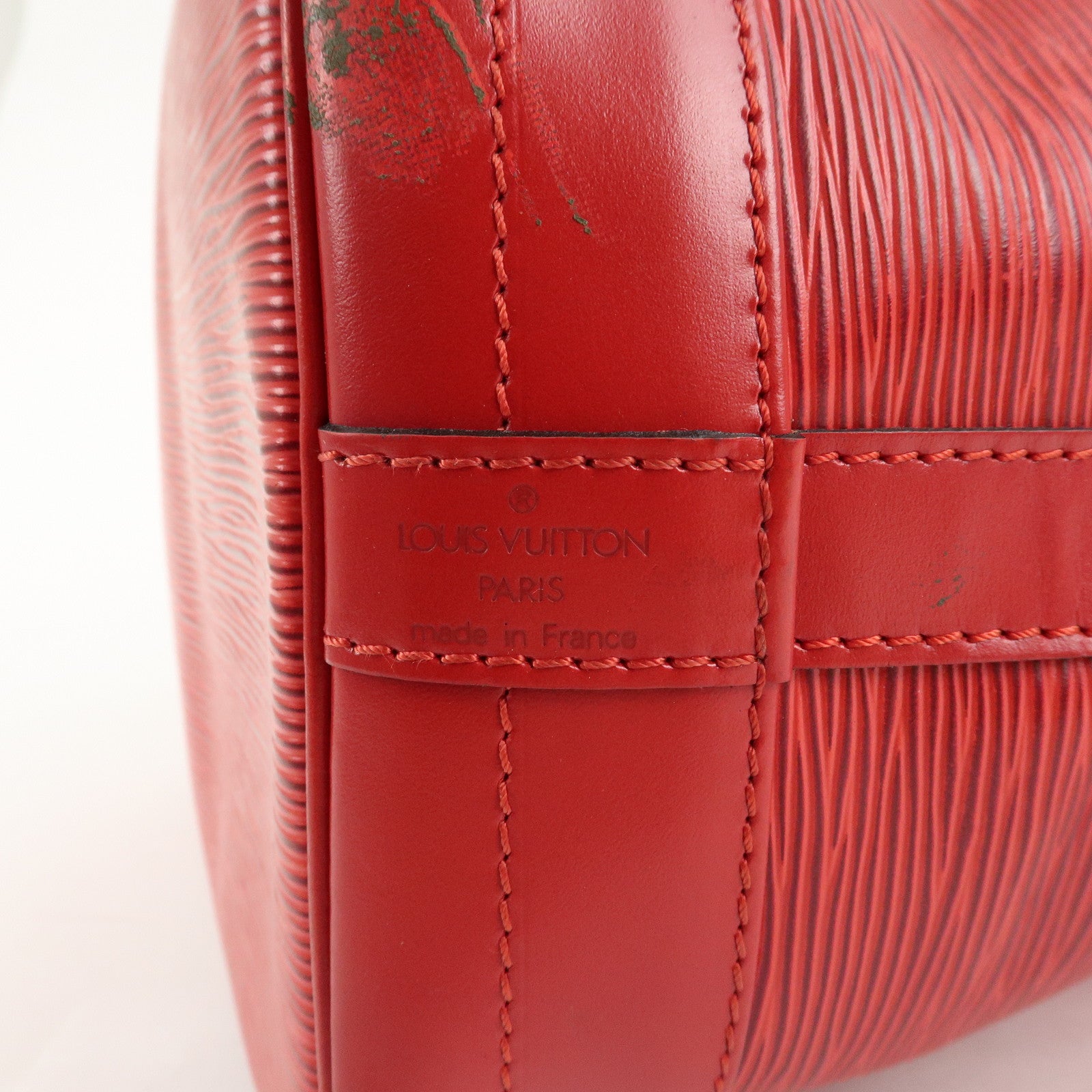 Louis Vuitton Epi Noe Shoulder Bag Castilian Red M44007 Used