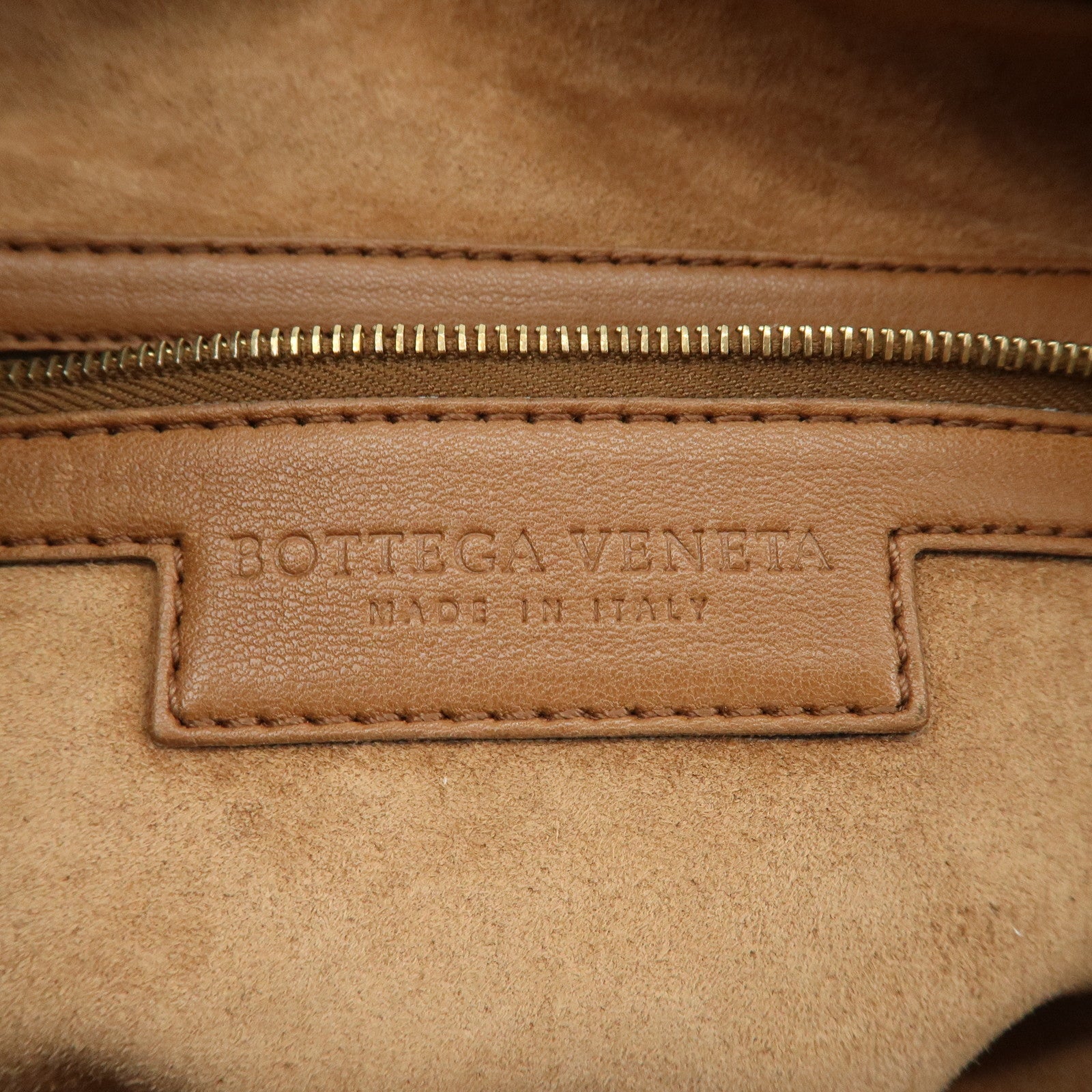 BOTTEGA VENETA Hobo Intrecciato Leather Shoulder Bag Brown 115653 Used