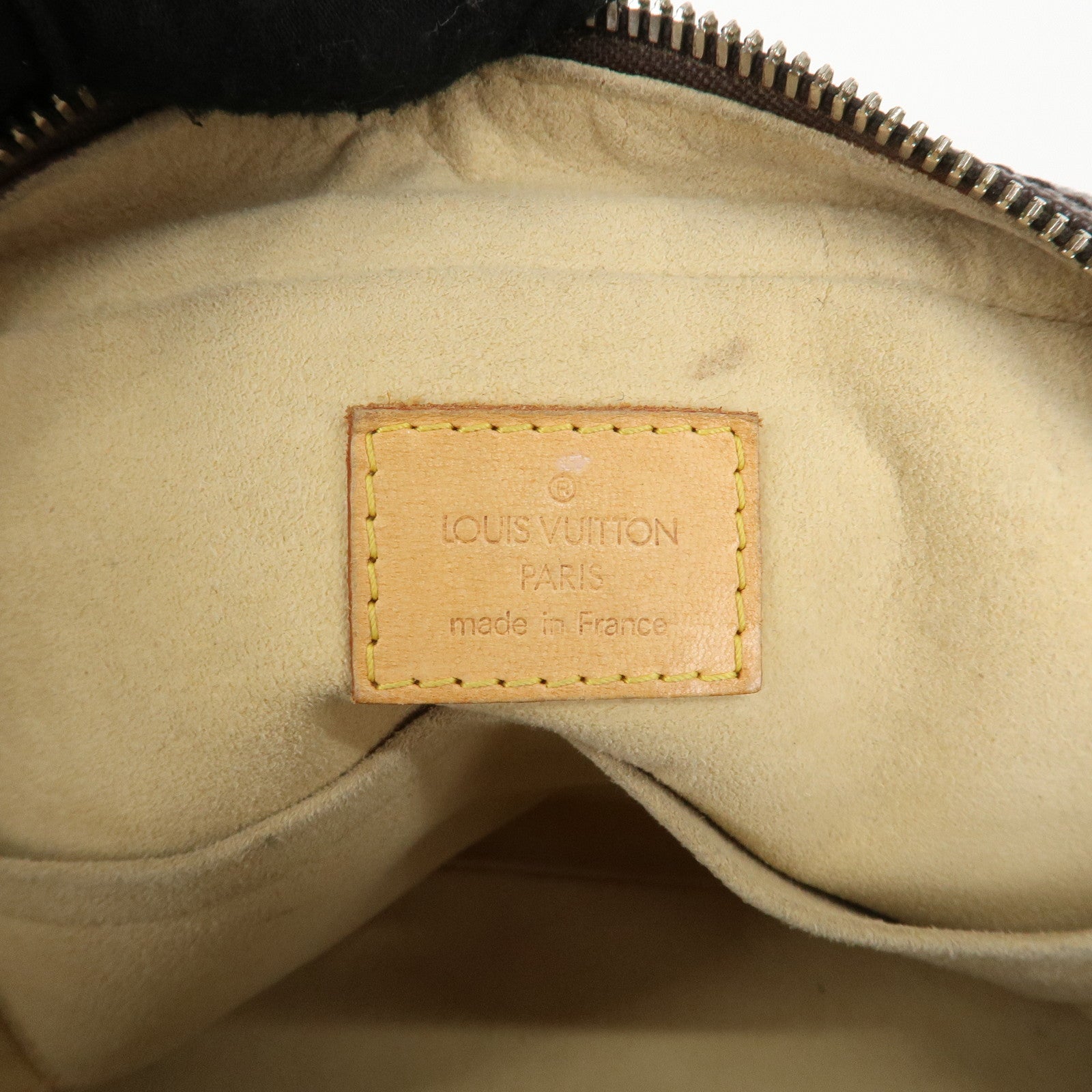 Louis Vuitton Monogram Manhattan PM Hand Bag Brown M40026 Used