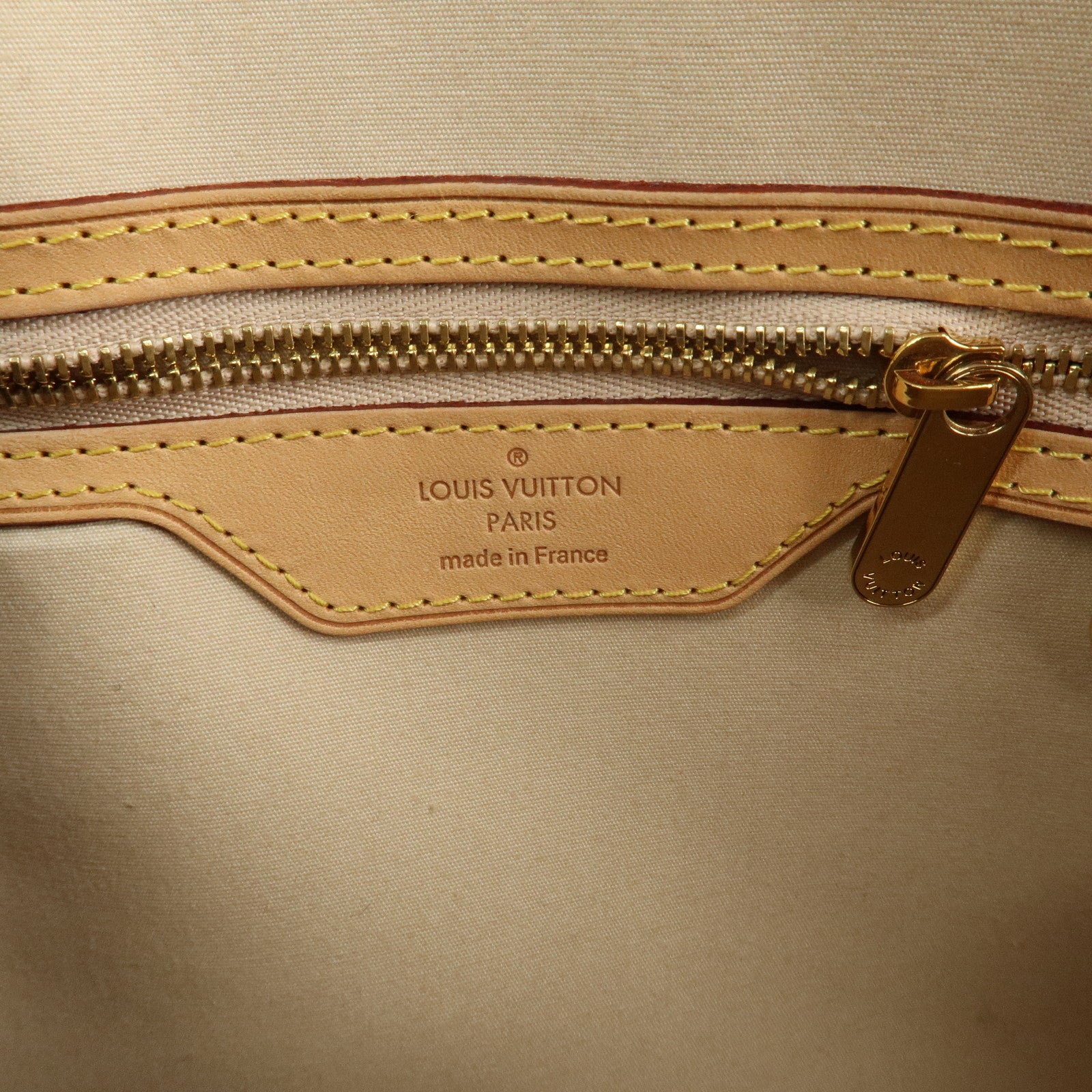 Louis Vuitton Monogram Vernis Blair MM Hand Bag Citrine M90108 Used