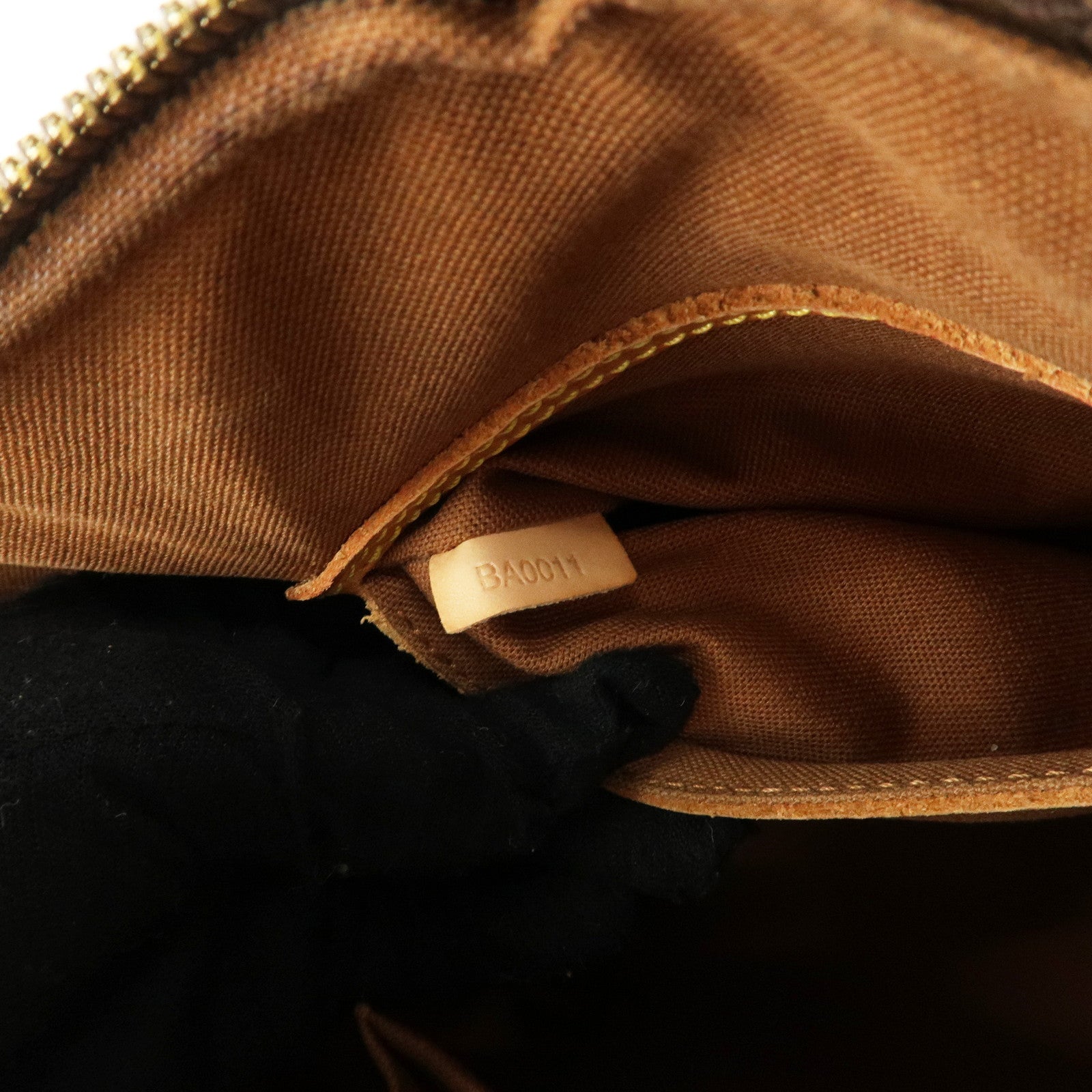 Louis Vuitton Monogram Alma Hand Bag Brown M51130 Used