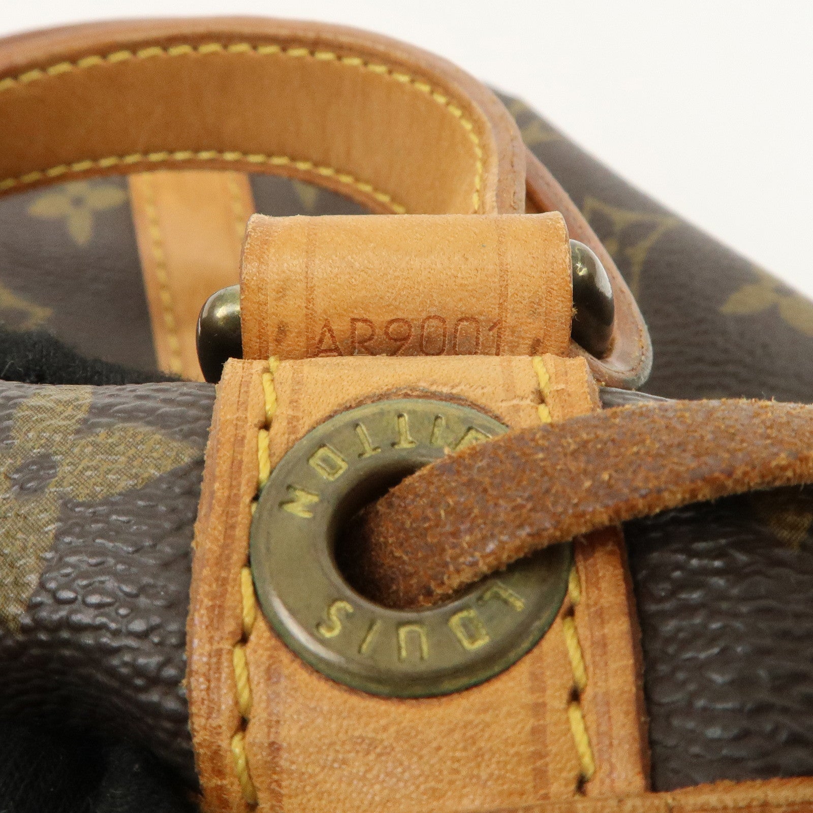 Louis Vuitton Monogram Noe Shoulder Bag Hand Bag Brown M42224 Used